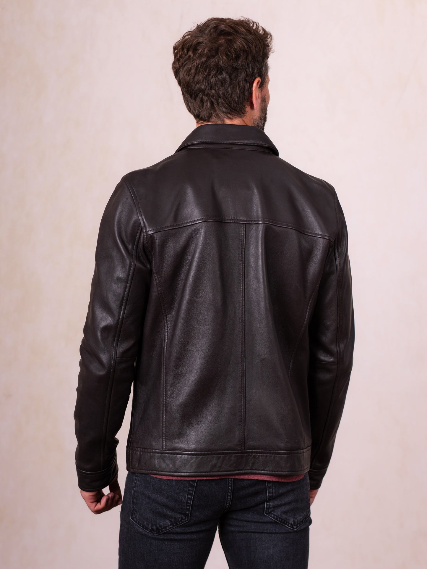 Renwickton Suede Trim Leather Jacket
