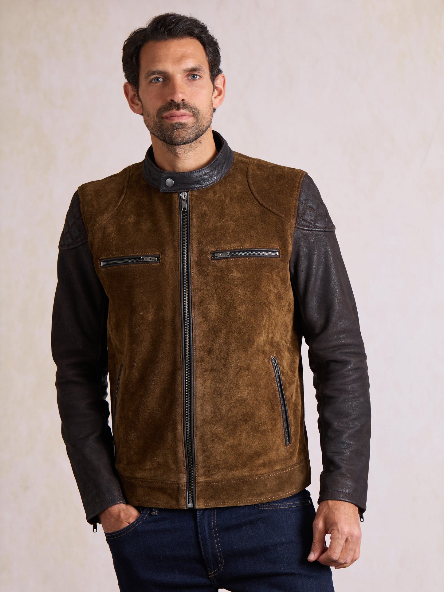 Stoneybrown Leather Jacket