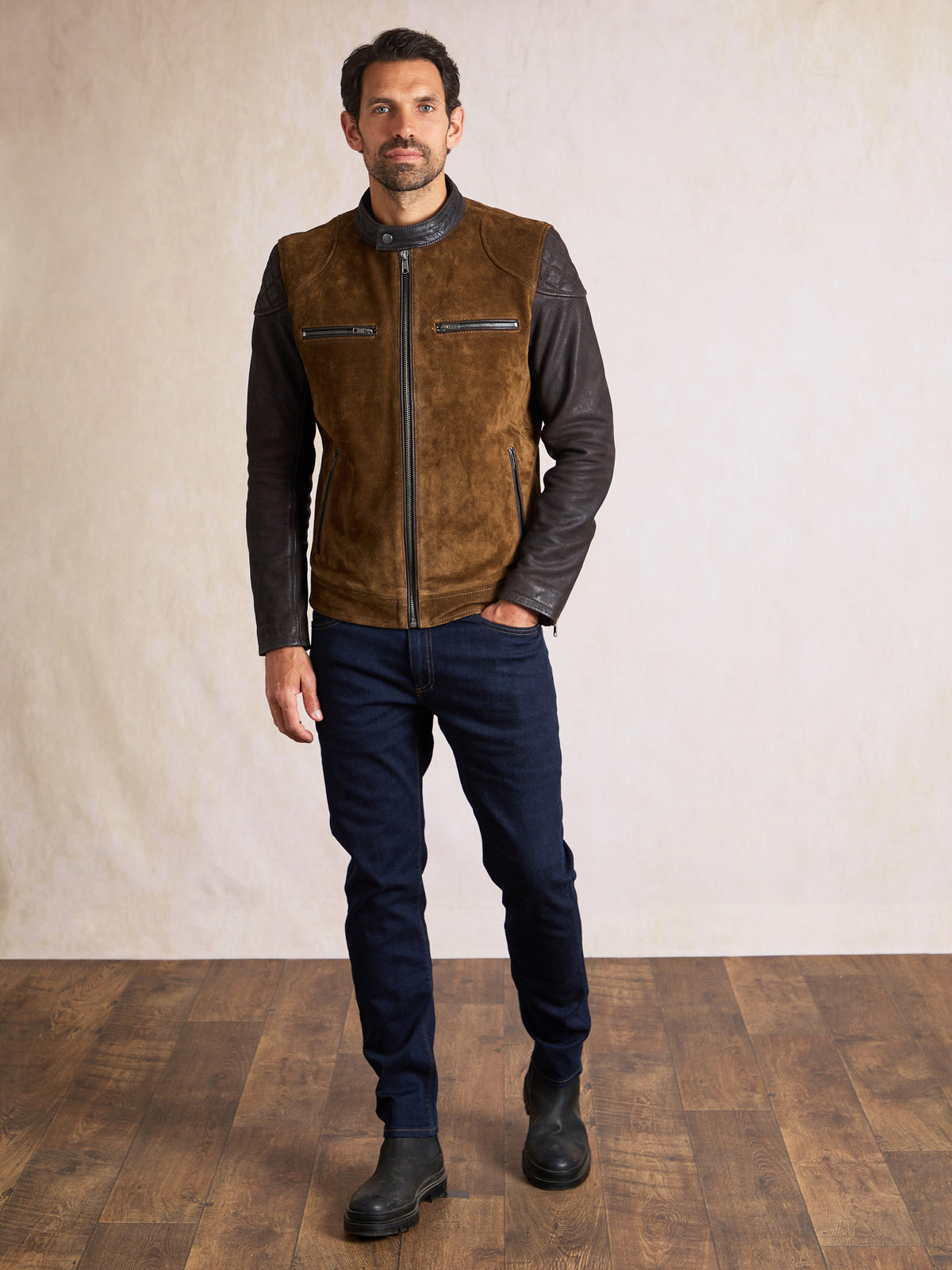Stoneybrown Leather Jacket