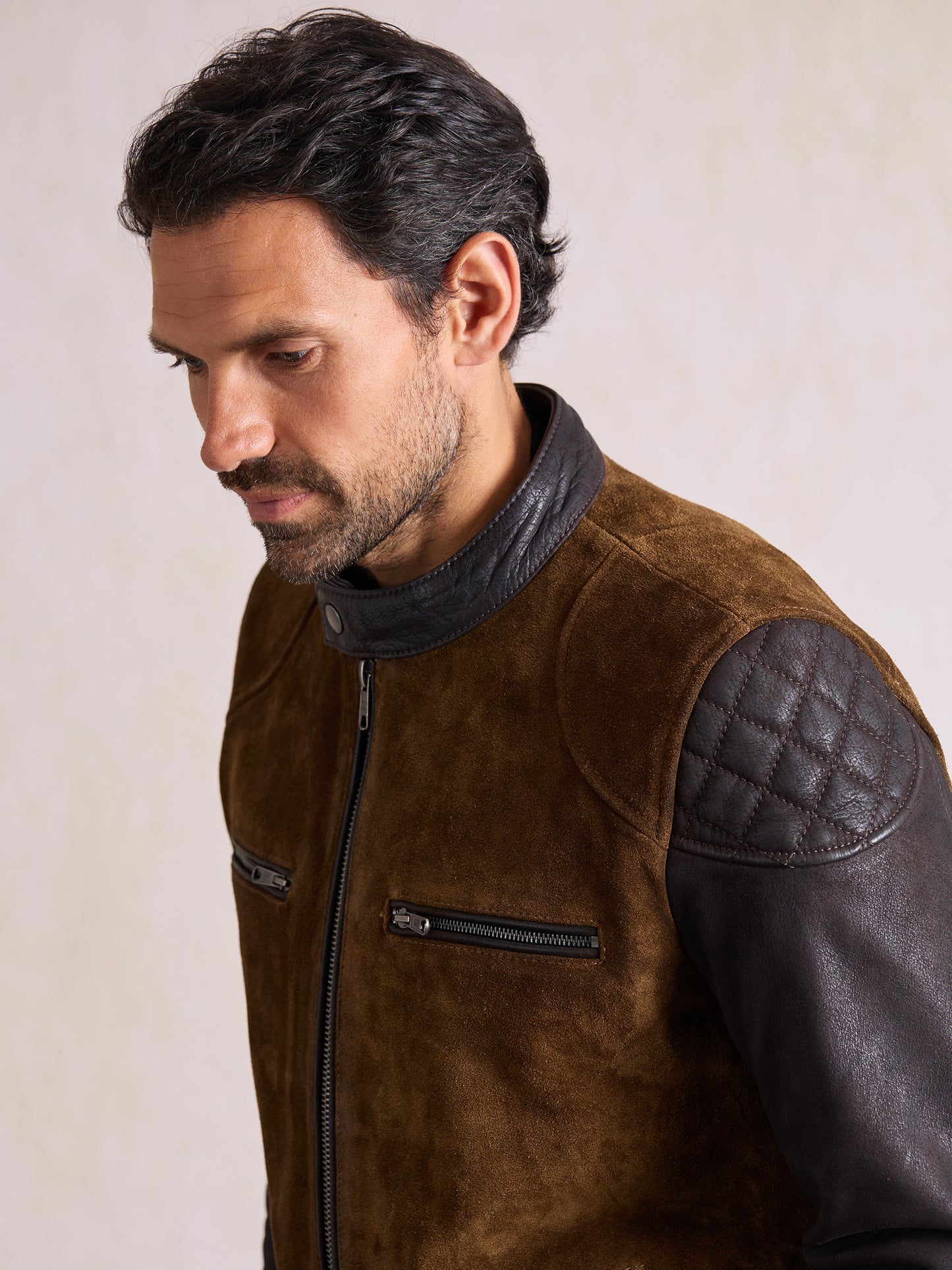 Stoneybrown Leather Jacket