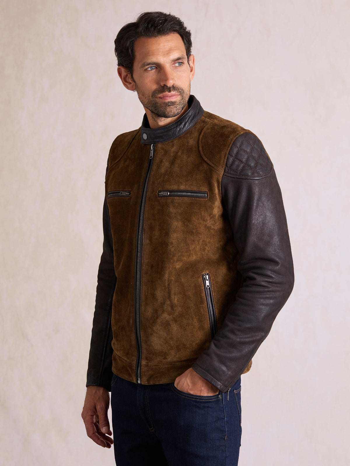 Stoneybrown Leather Jacket