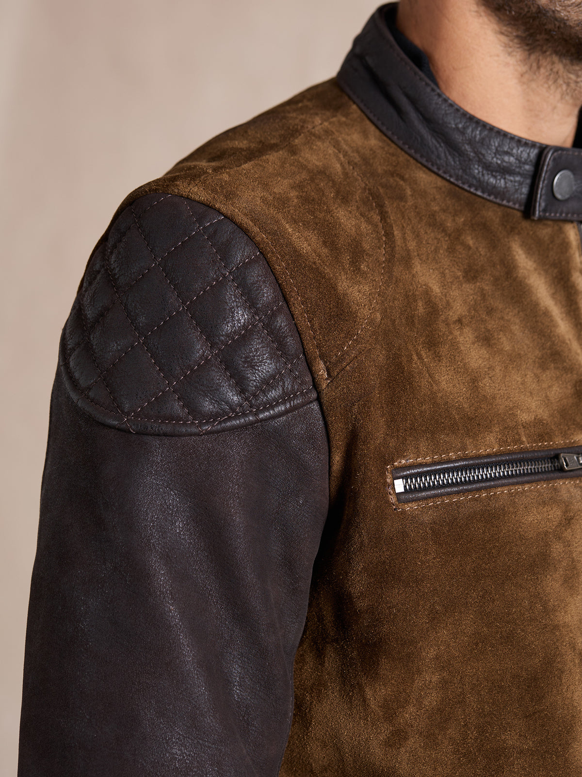 Stoneybrown Leather Jacket
