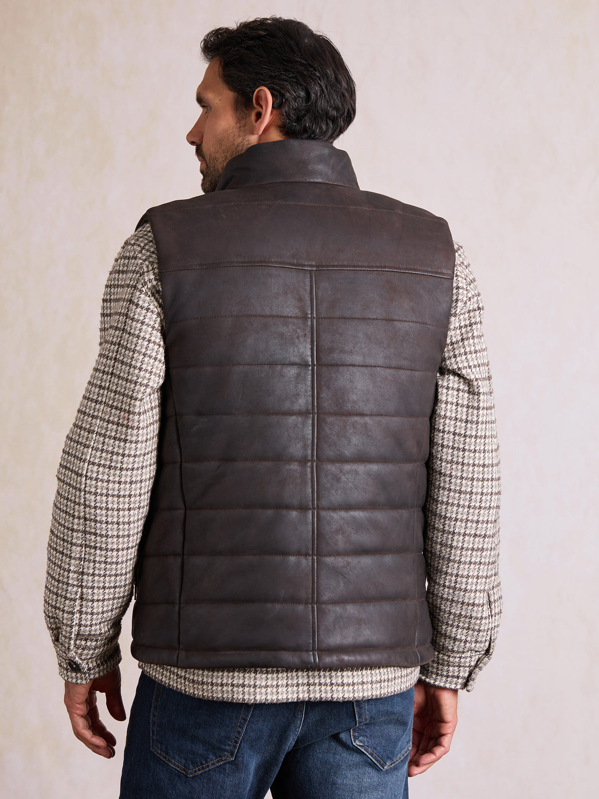 Garsdale Leather Gilet