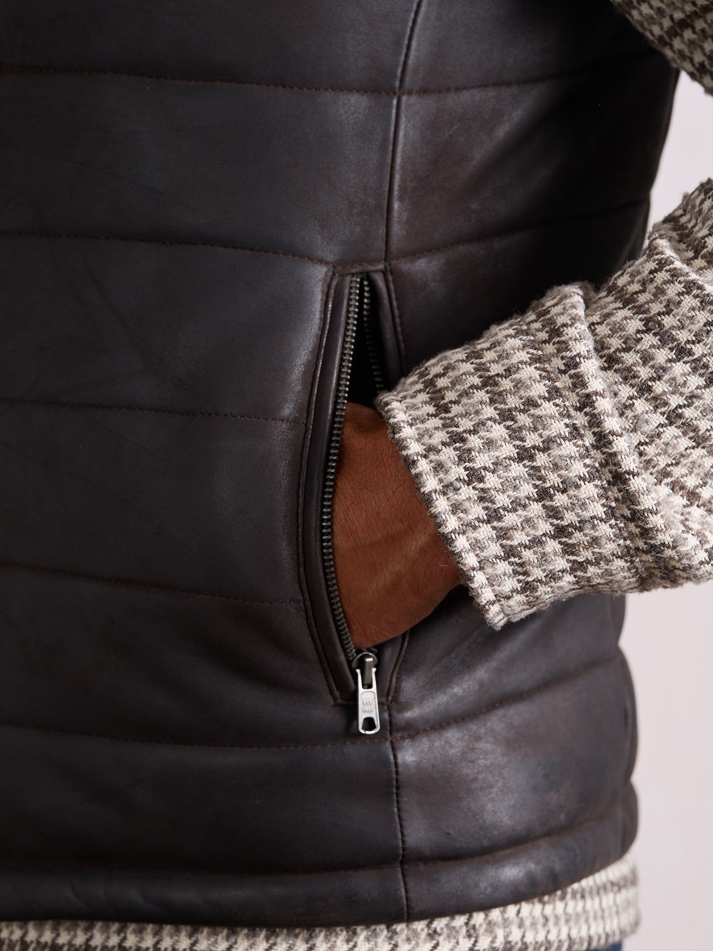 Garsdale Leather Gilet