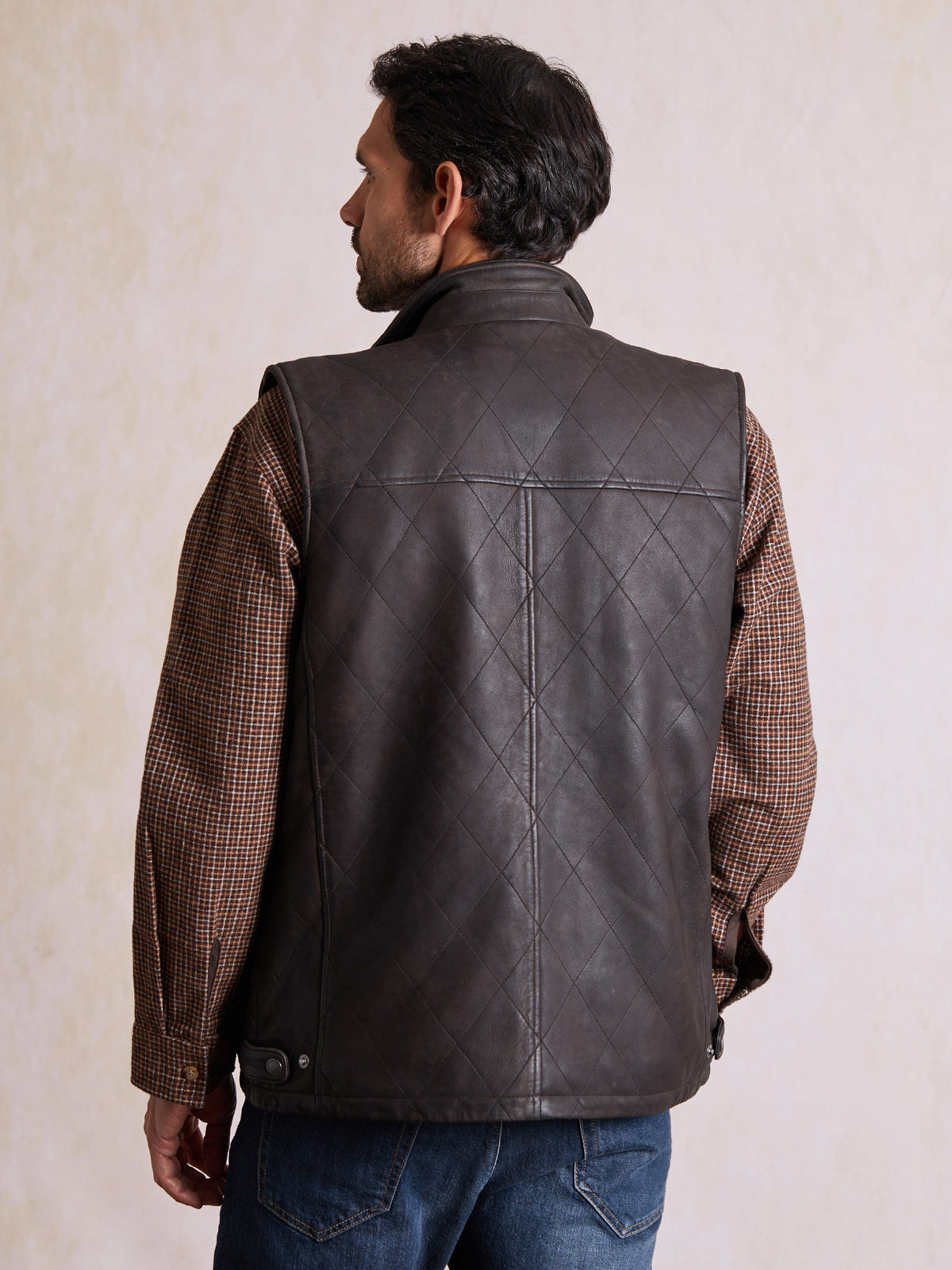 Grinsdale Leather Gilet