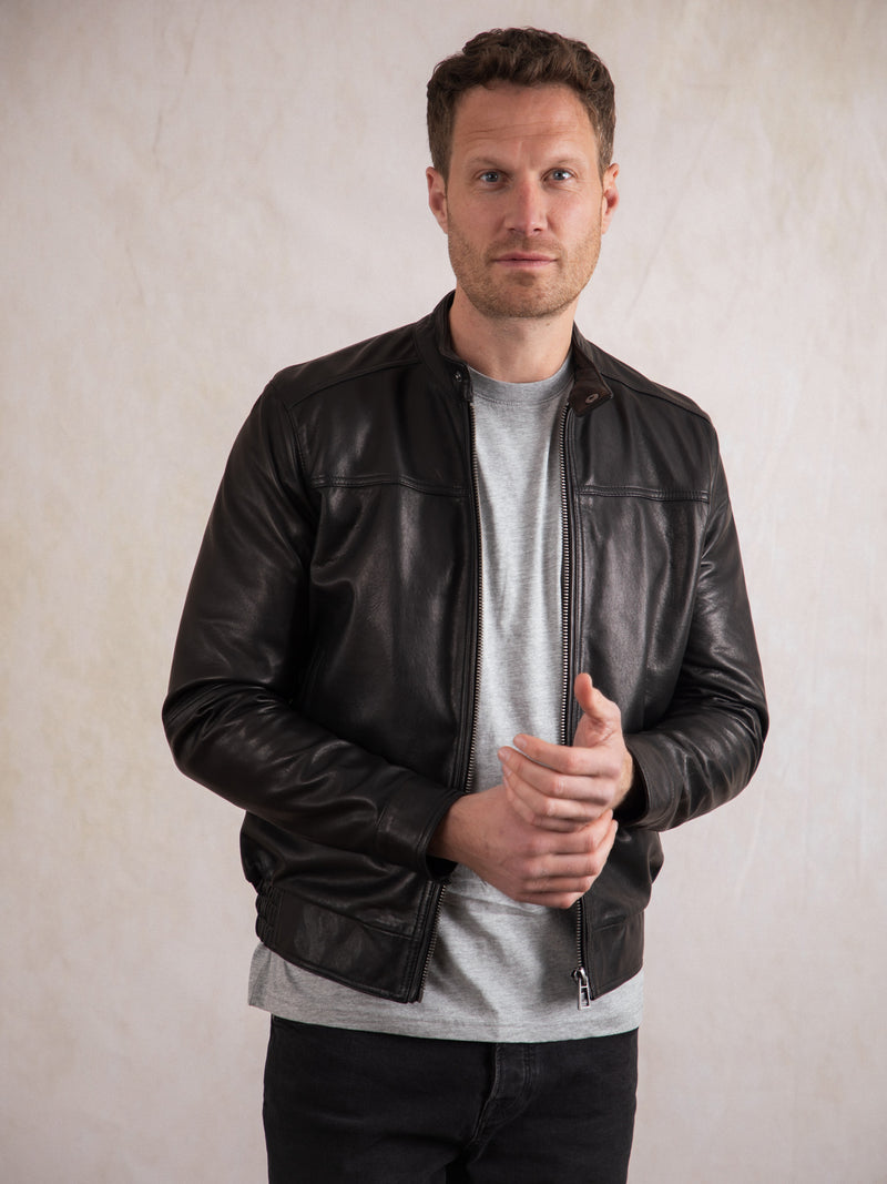 Cotehall Leather Jacket