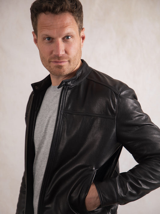 Cotehall Leather Jacket