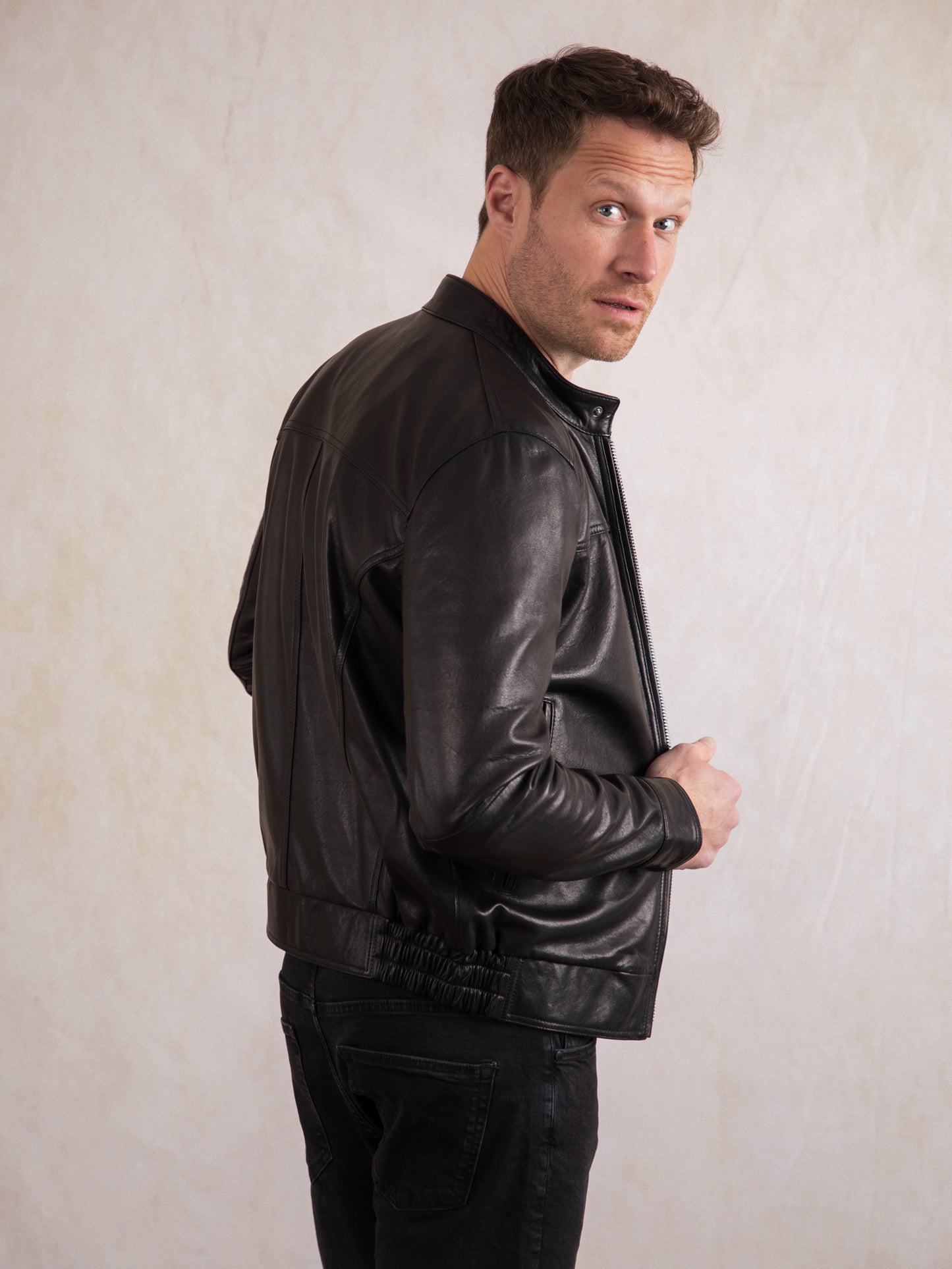 Cotehall Leather Jacket