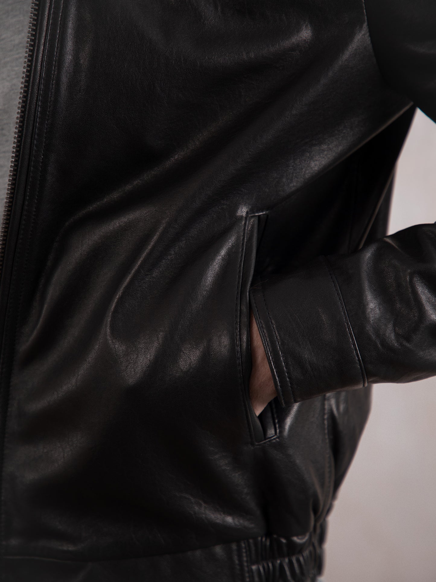 Cotehall Leather Jacket
