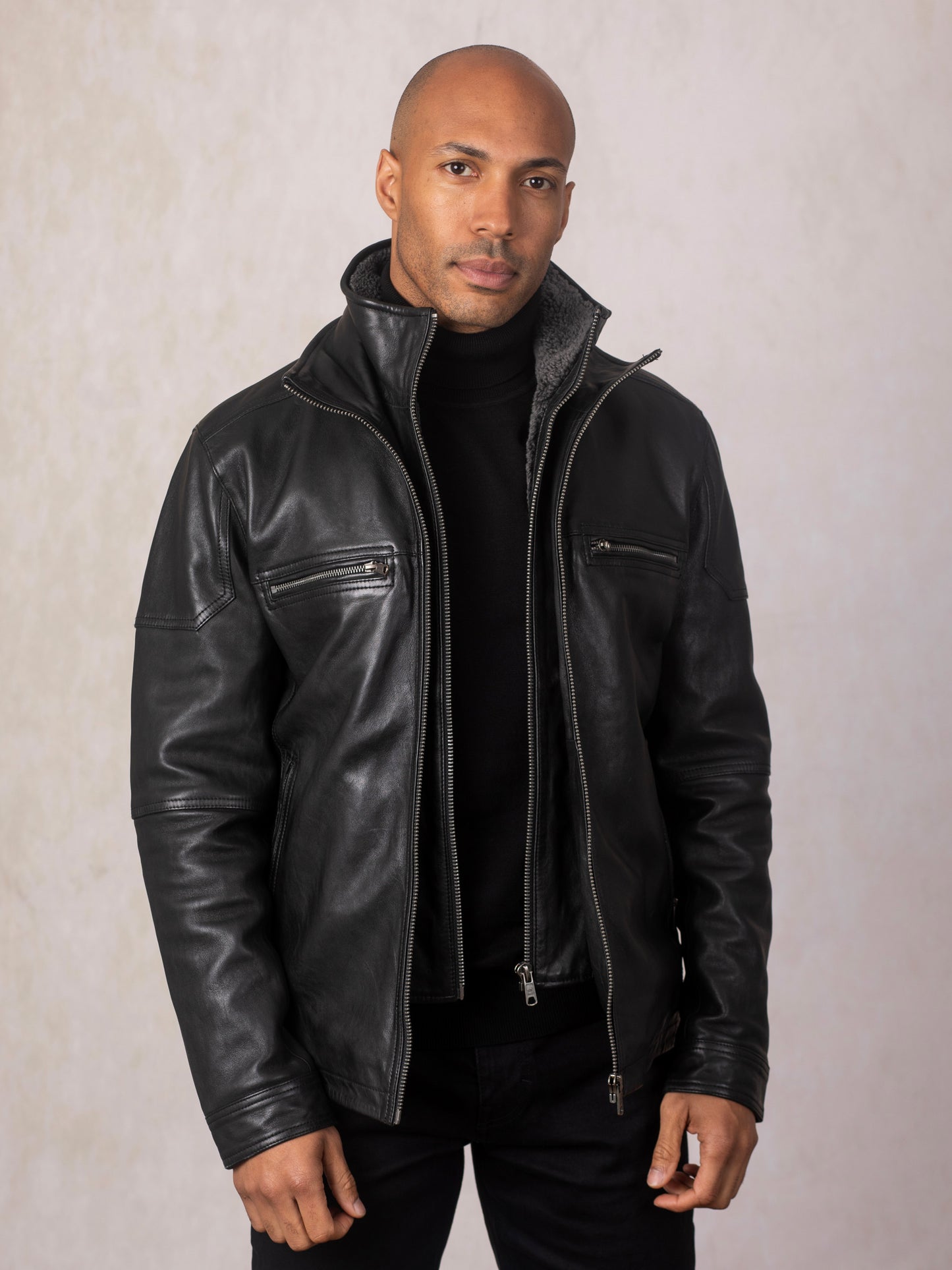 Gosforth Leather Coat