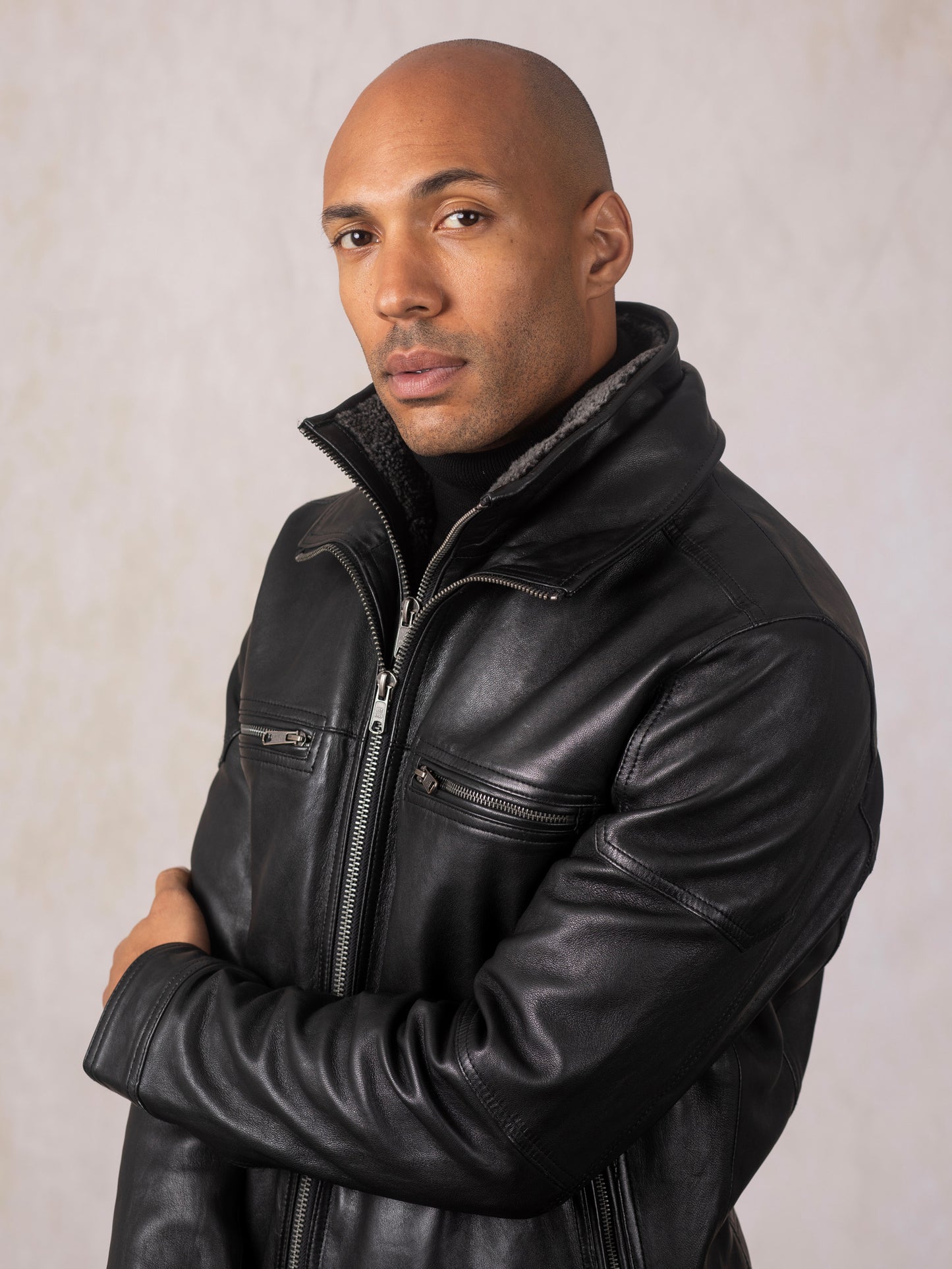 Gosforth Leather Coat
