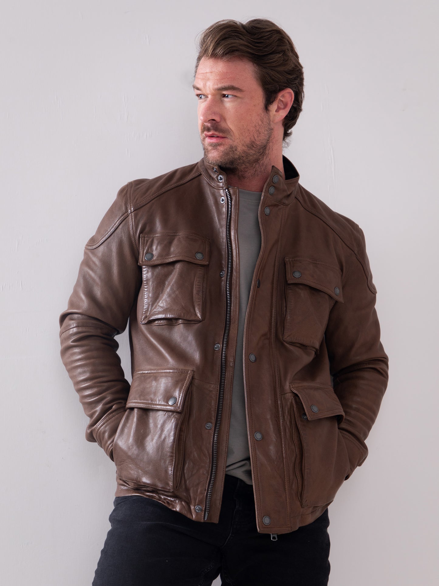 Strickton Leather Jacket