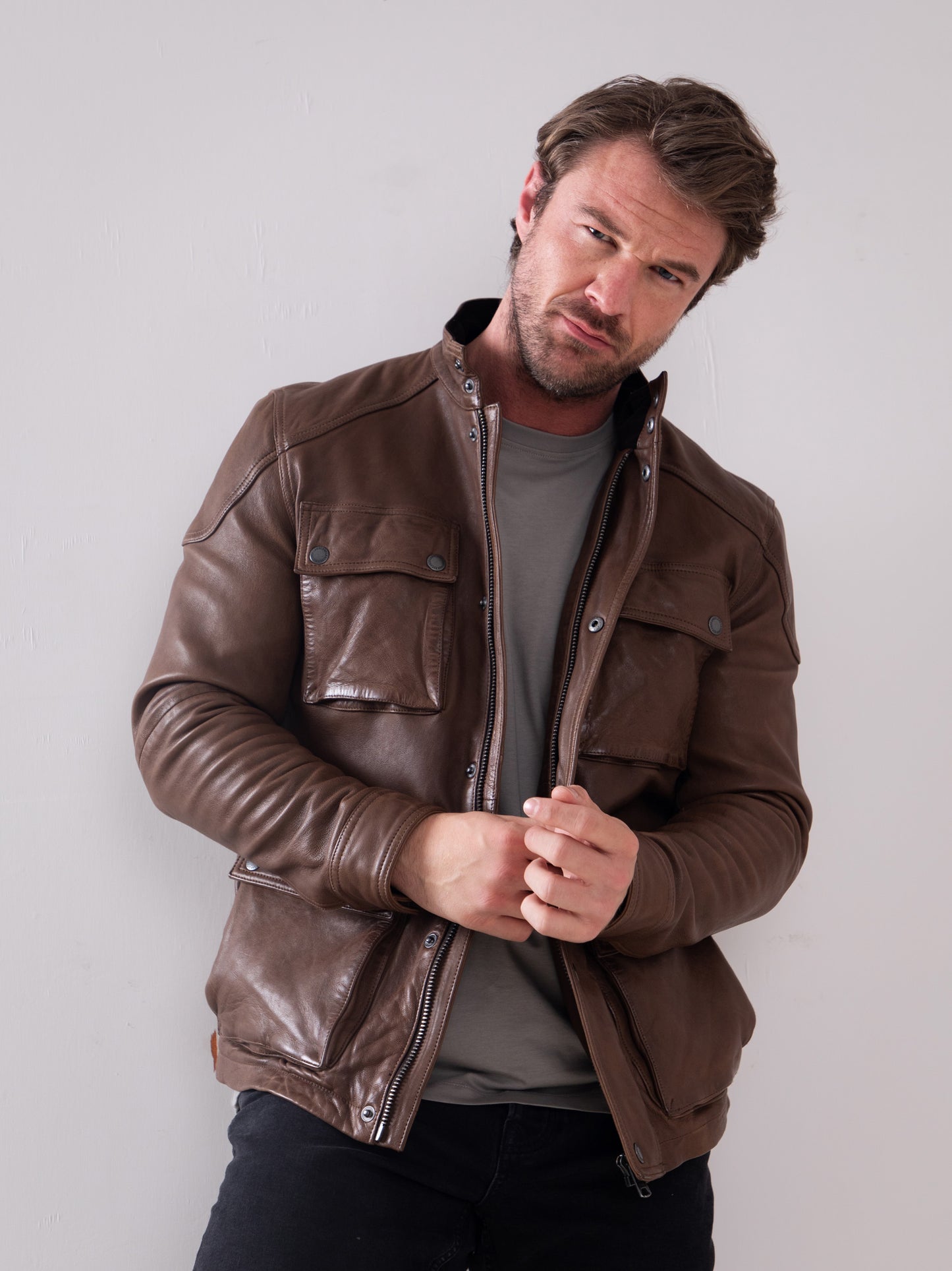 Strickton Leather Jacket