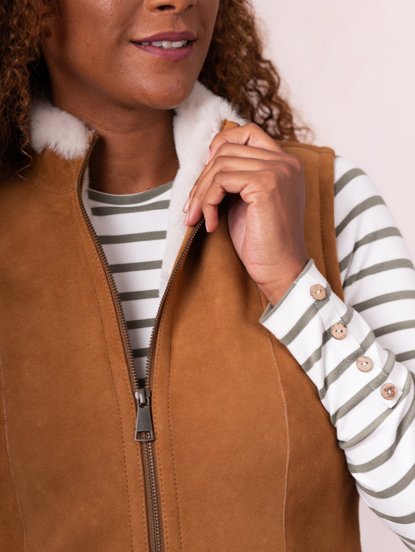 Grange Sheepskin Gilet