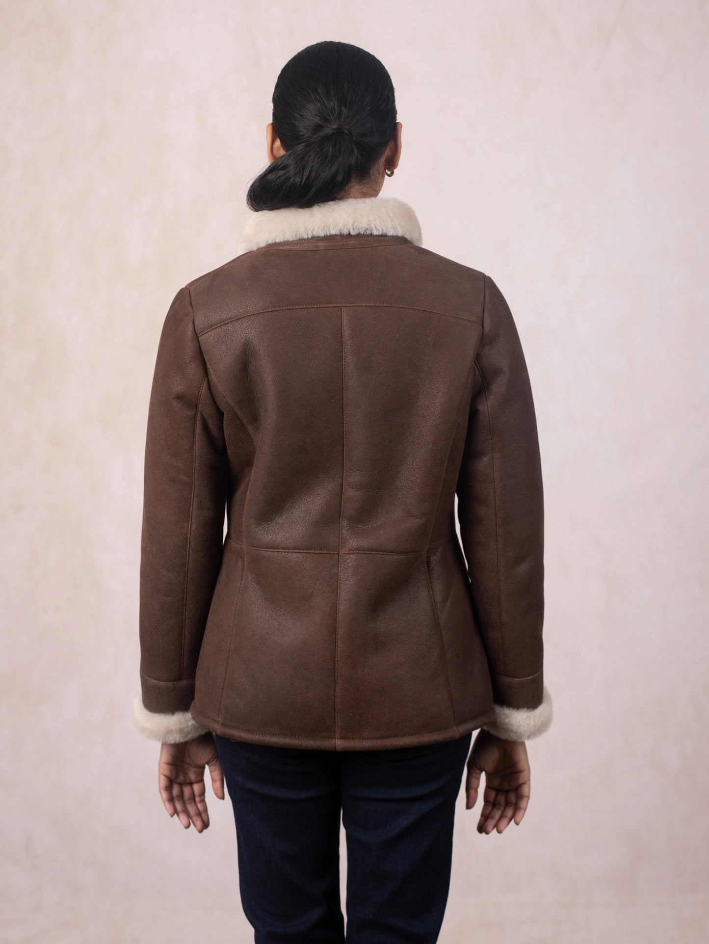 Armboth Shearling Aviator Jacket