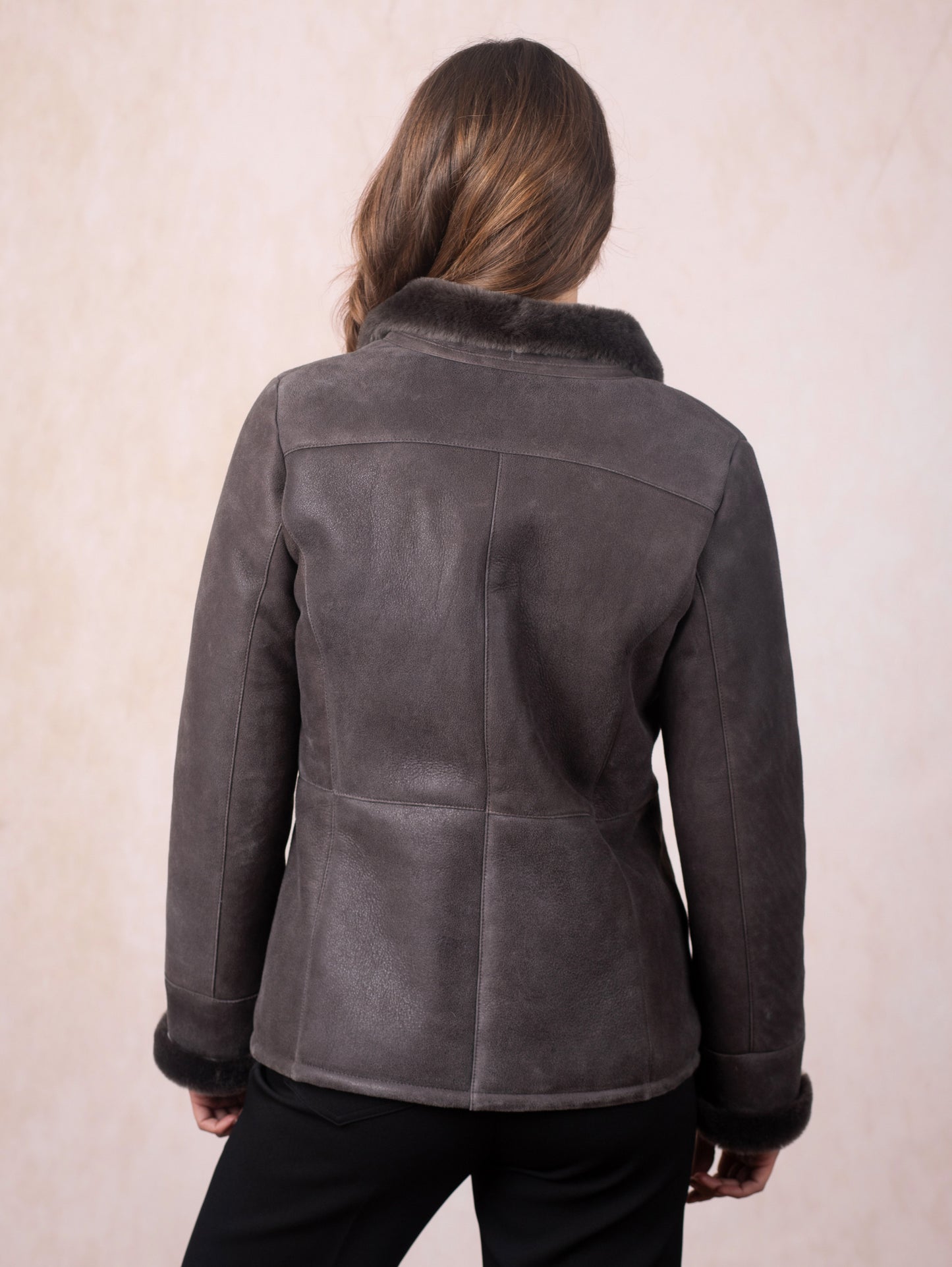 Armboth Shearling Aviator Jacket