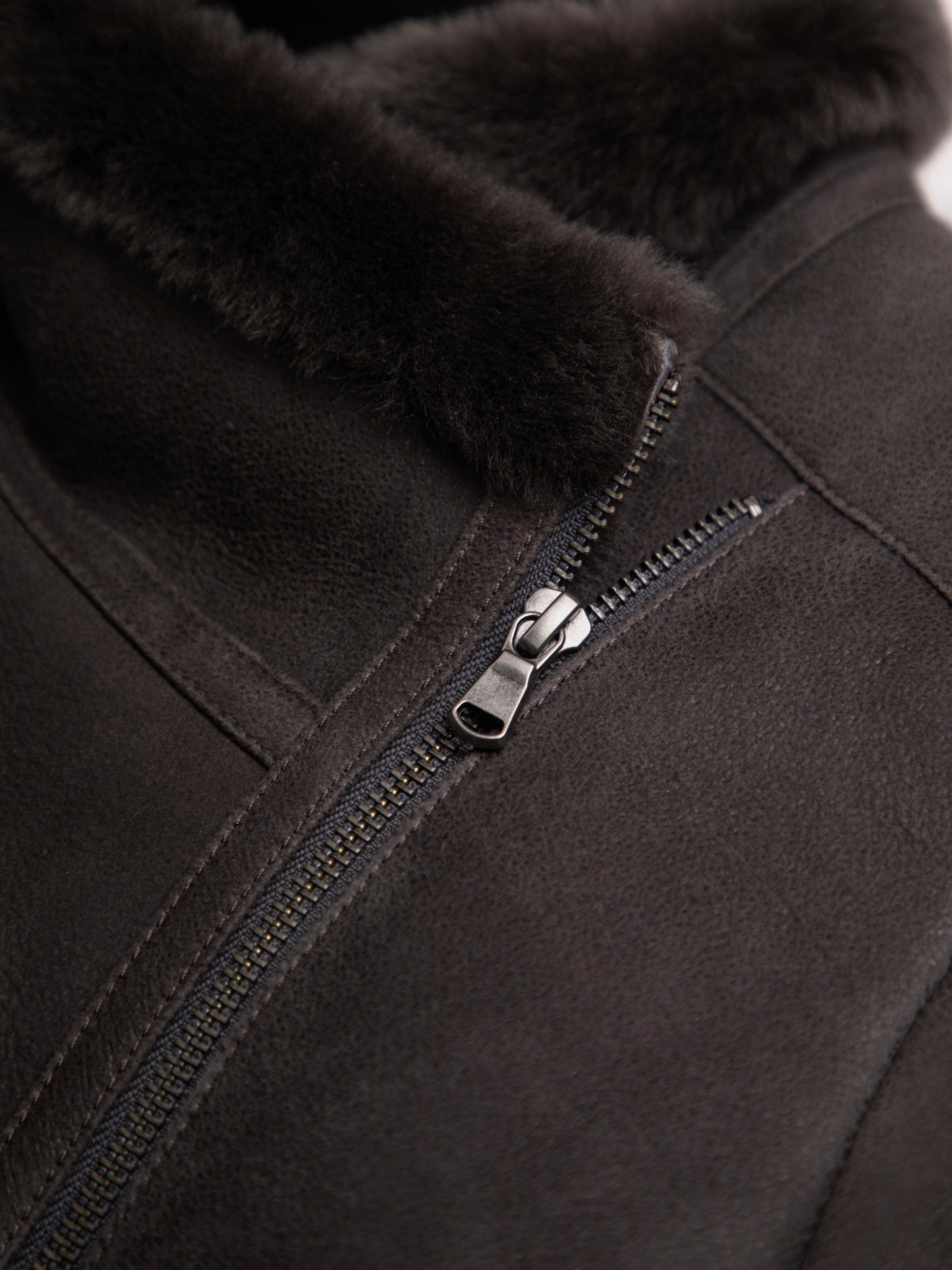 Armboth Shearling Aviator Jacket