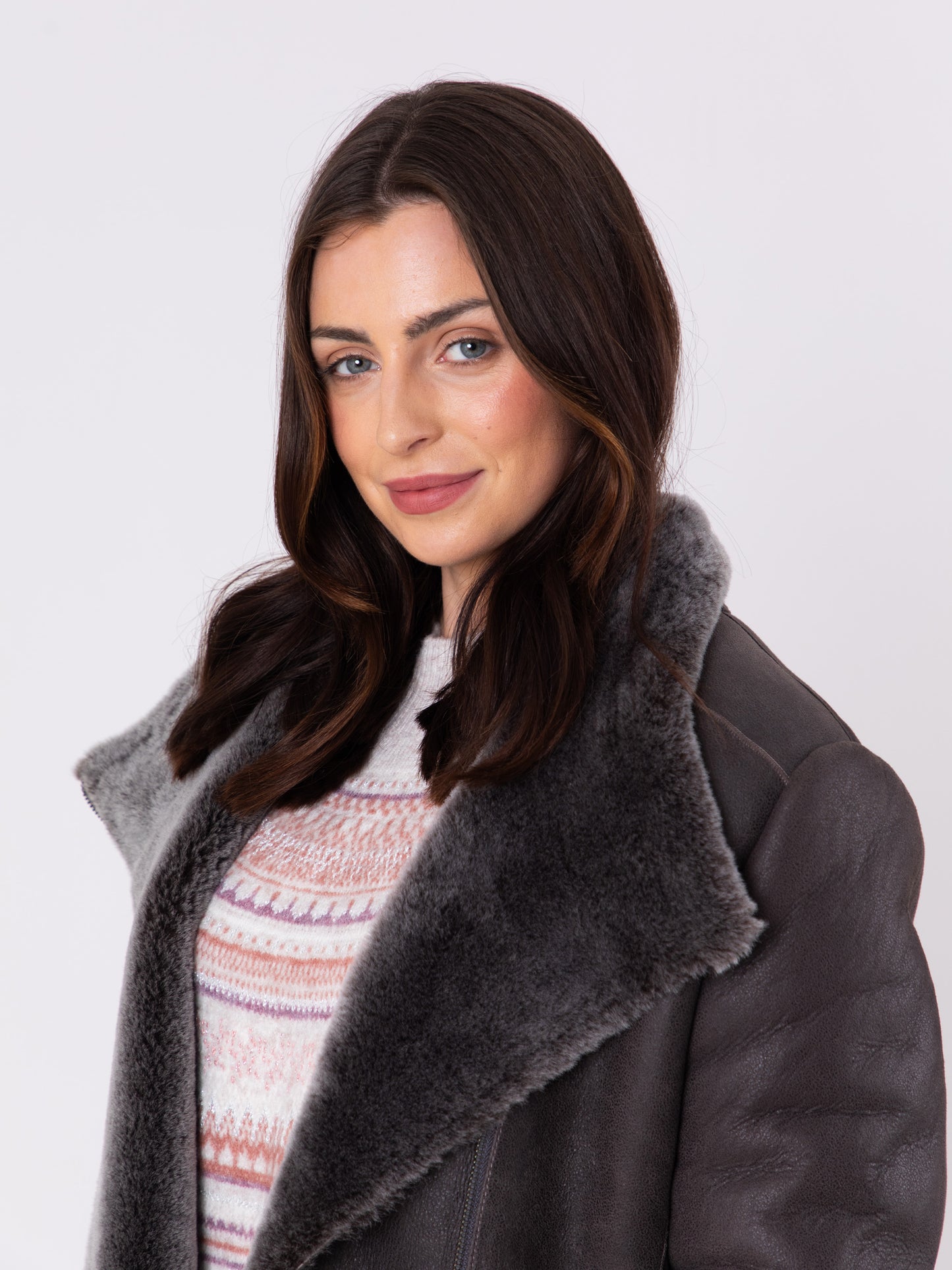 Armboth Shearling Aviator Jacket