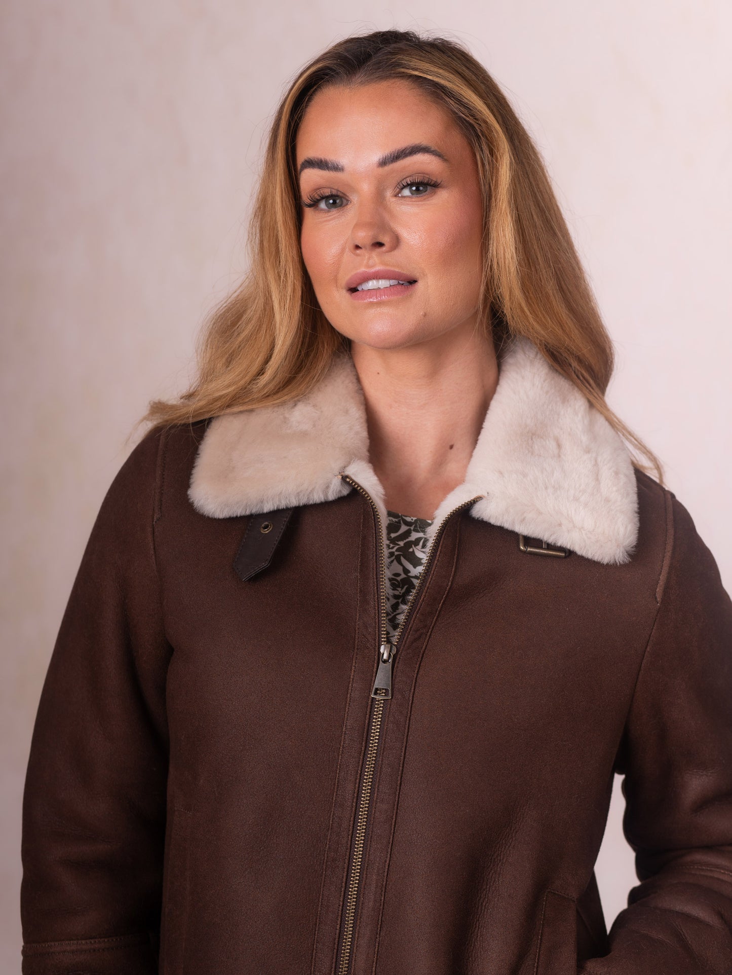 Clough Shearling Aviator Jacket