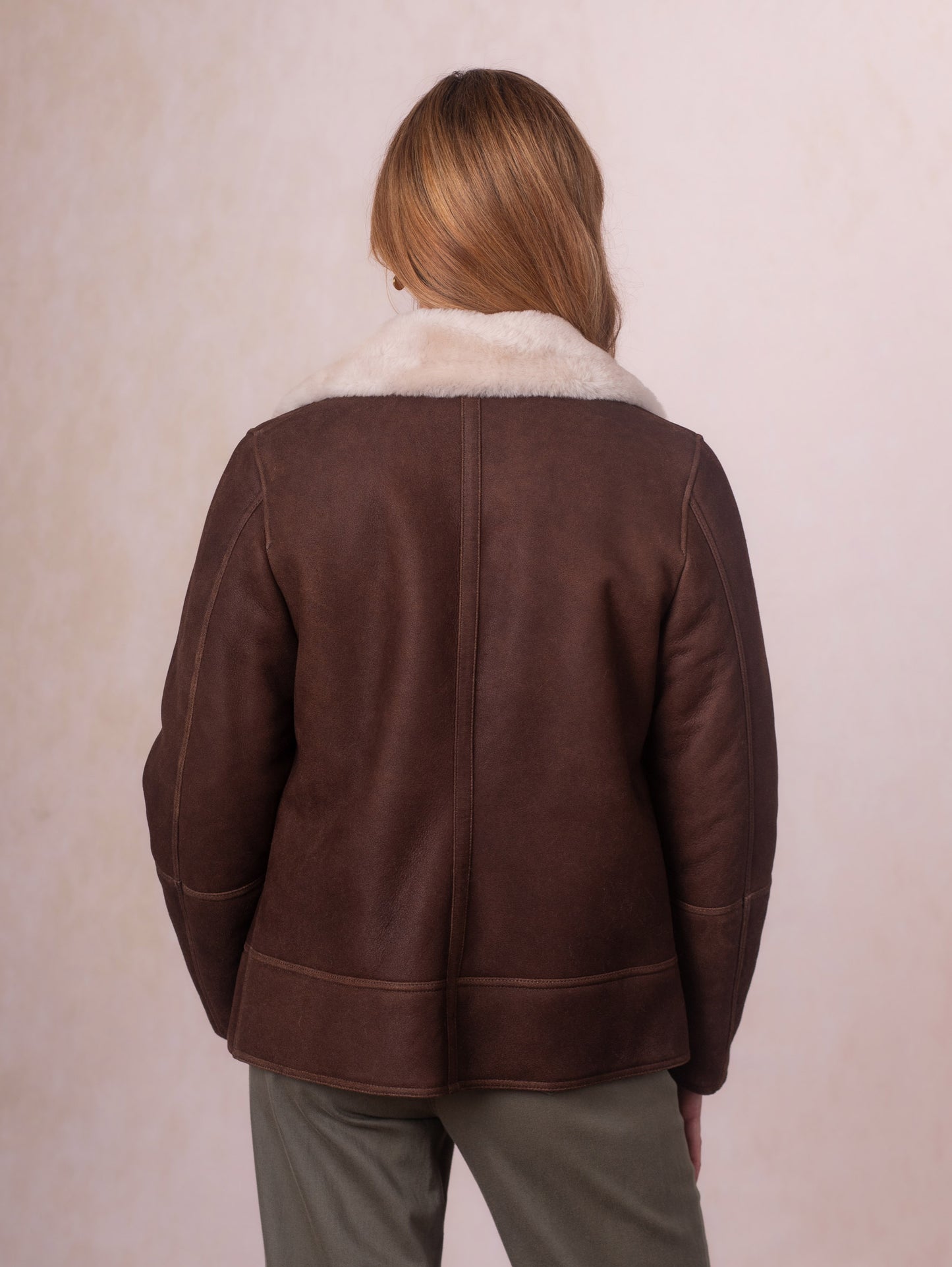 Clough Shearling Aviator Jacket