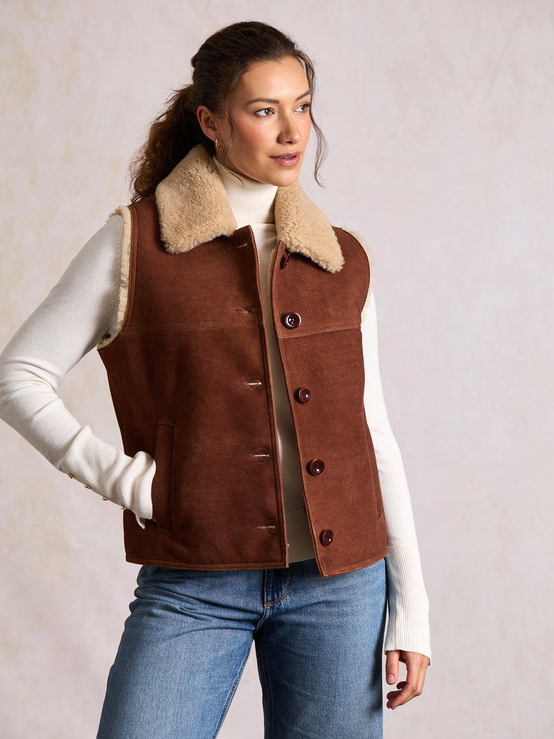 Garnett Sheepskin Gilet