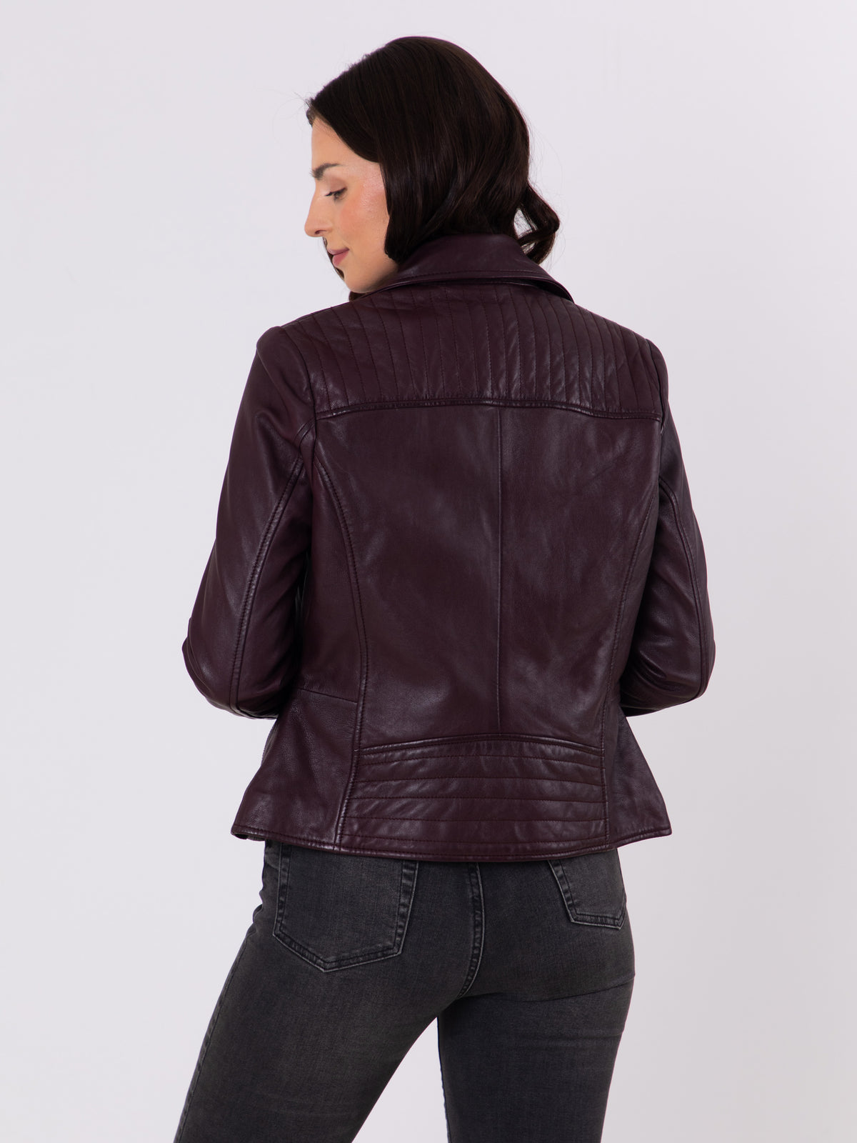 Thirlmere Leather Biker Jacket
