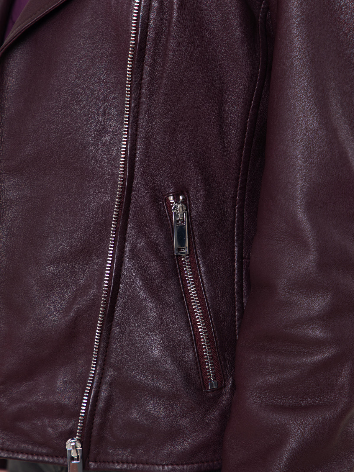 Thirlmere Leather Biker Jacket