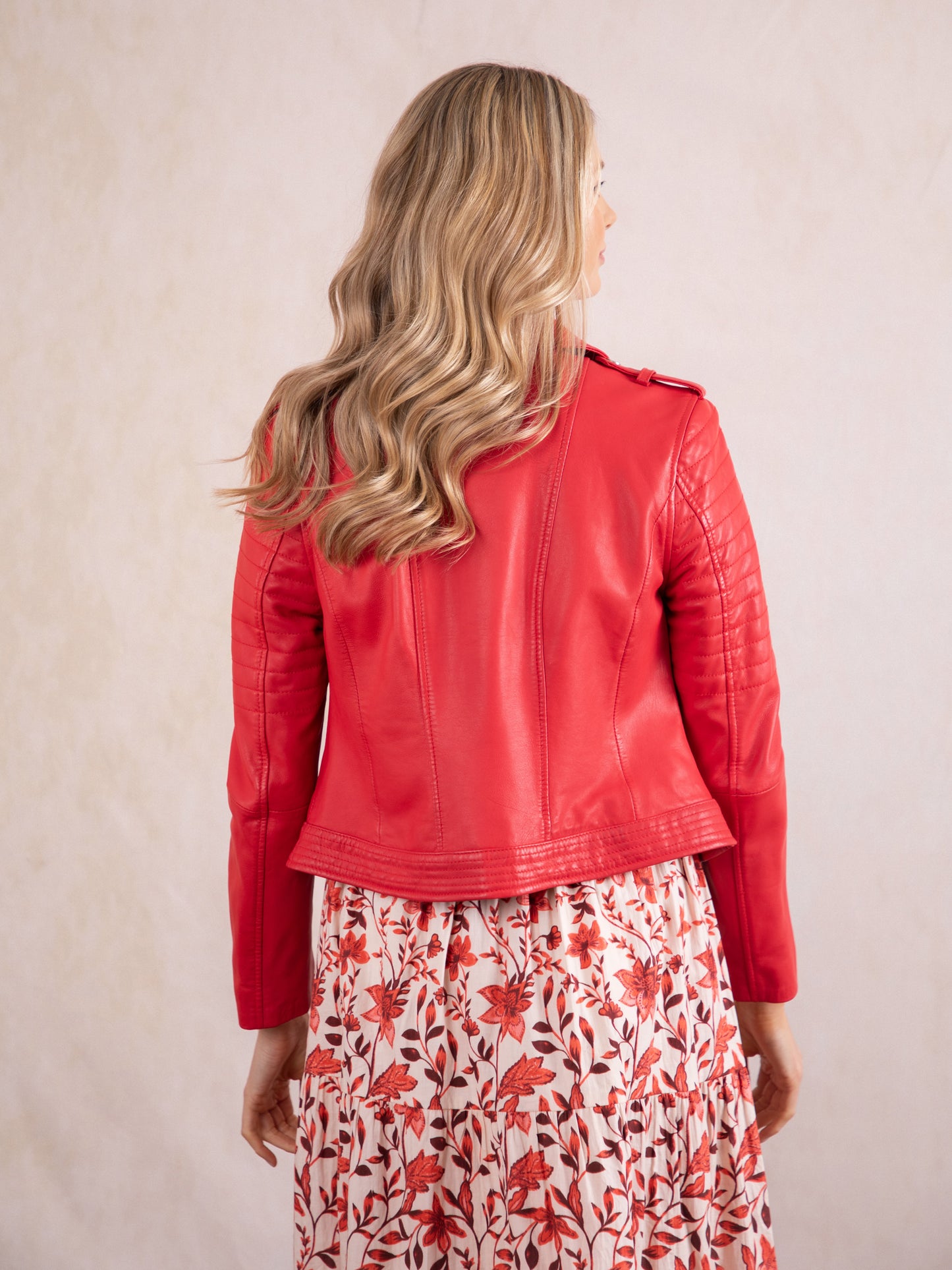 Esthwaite Leather Biker Jacket
