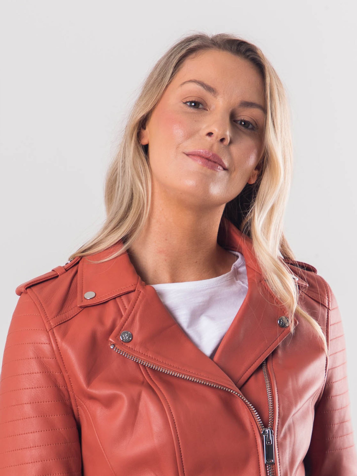 Esthwaite Leather Biker Jacket