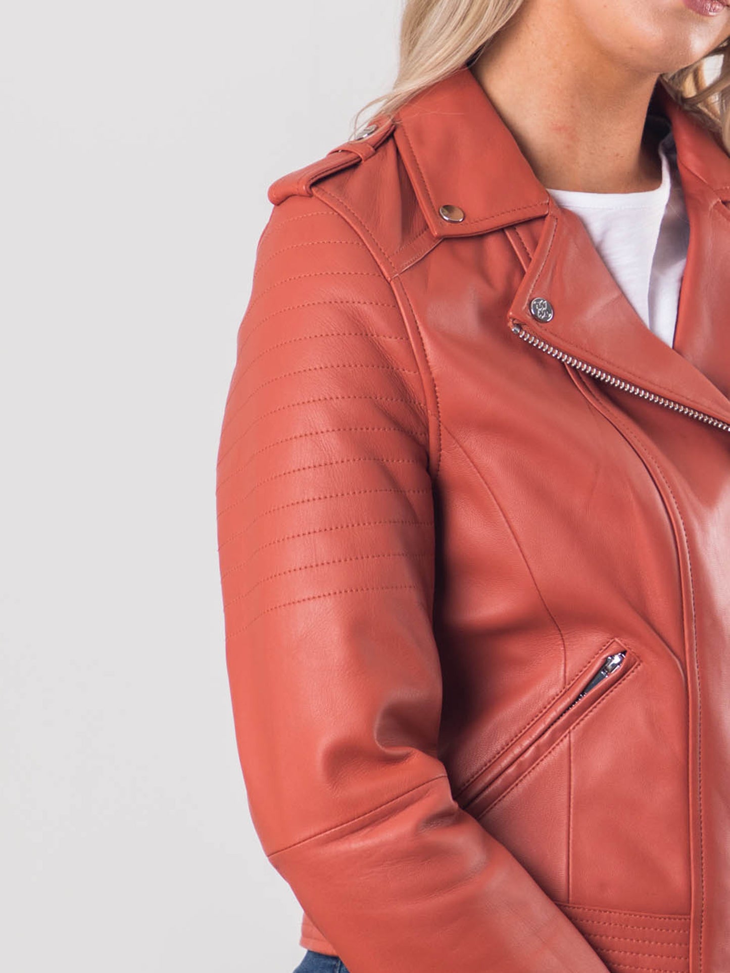 Esthwaite Leather Biker Jacket