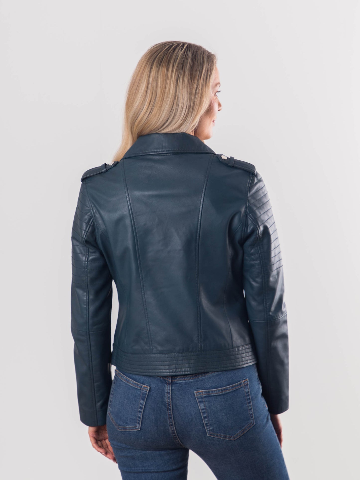 Esthwaite Leather Biker Jacket