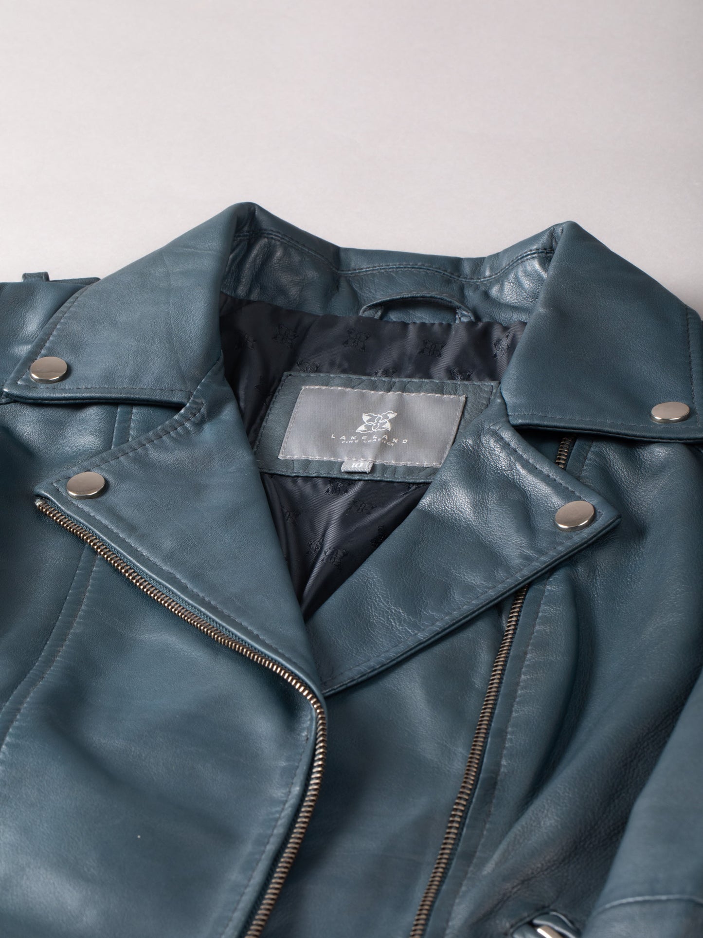 Esthwaite Leather Biker Jacket