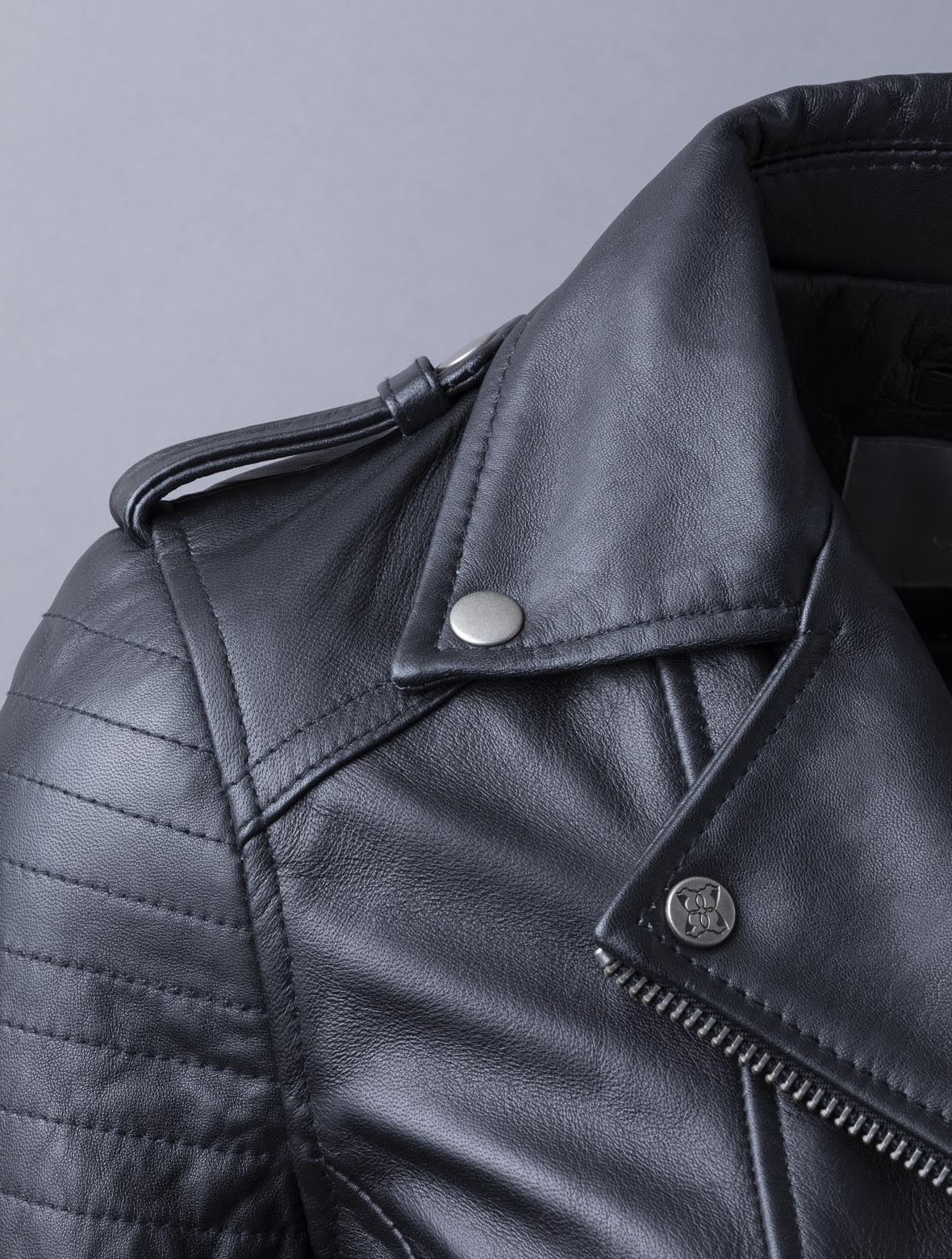 Esthwaite Leather Biker Jacket