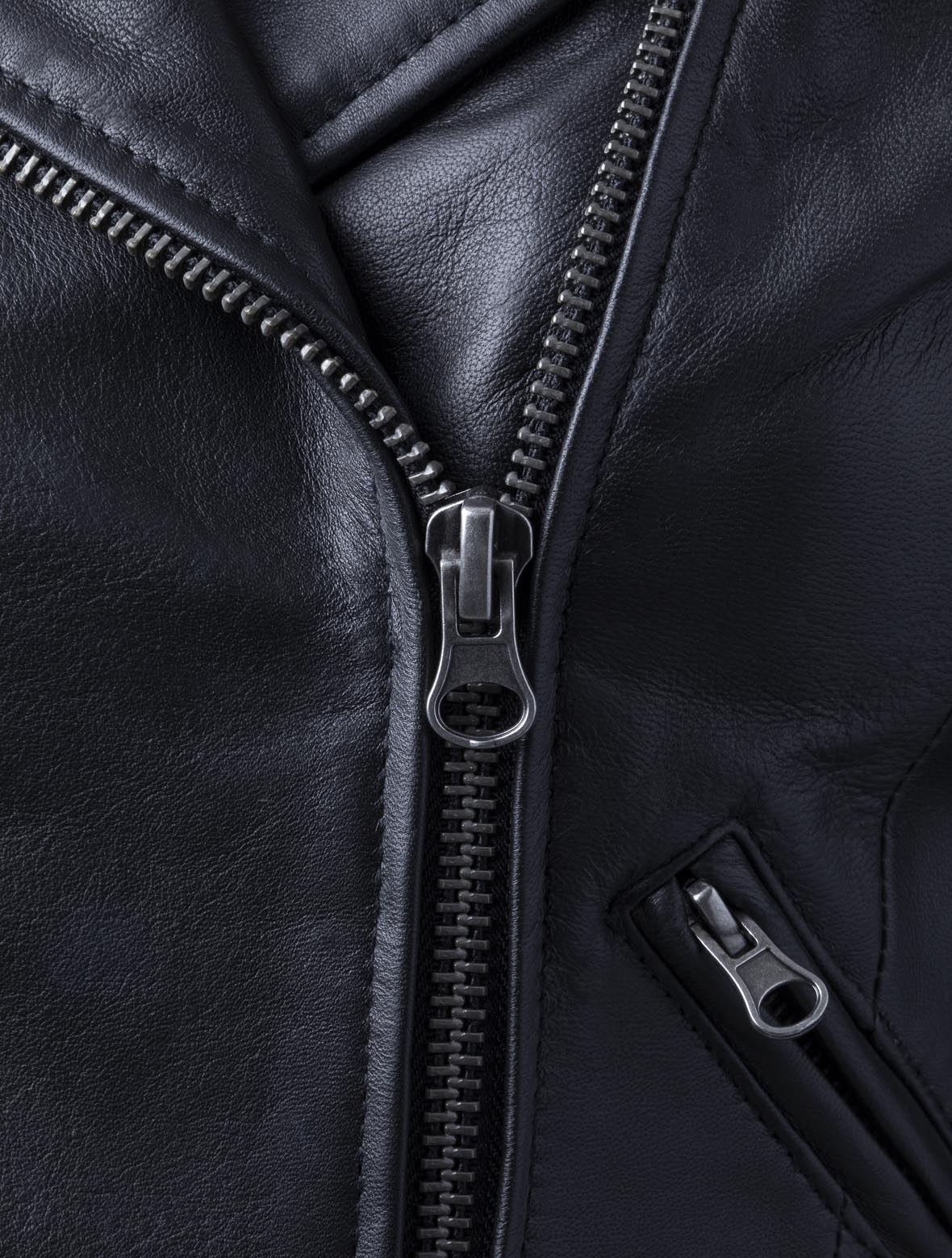 Esthwaite Leather Biker Jacket