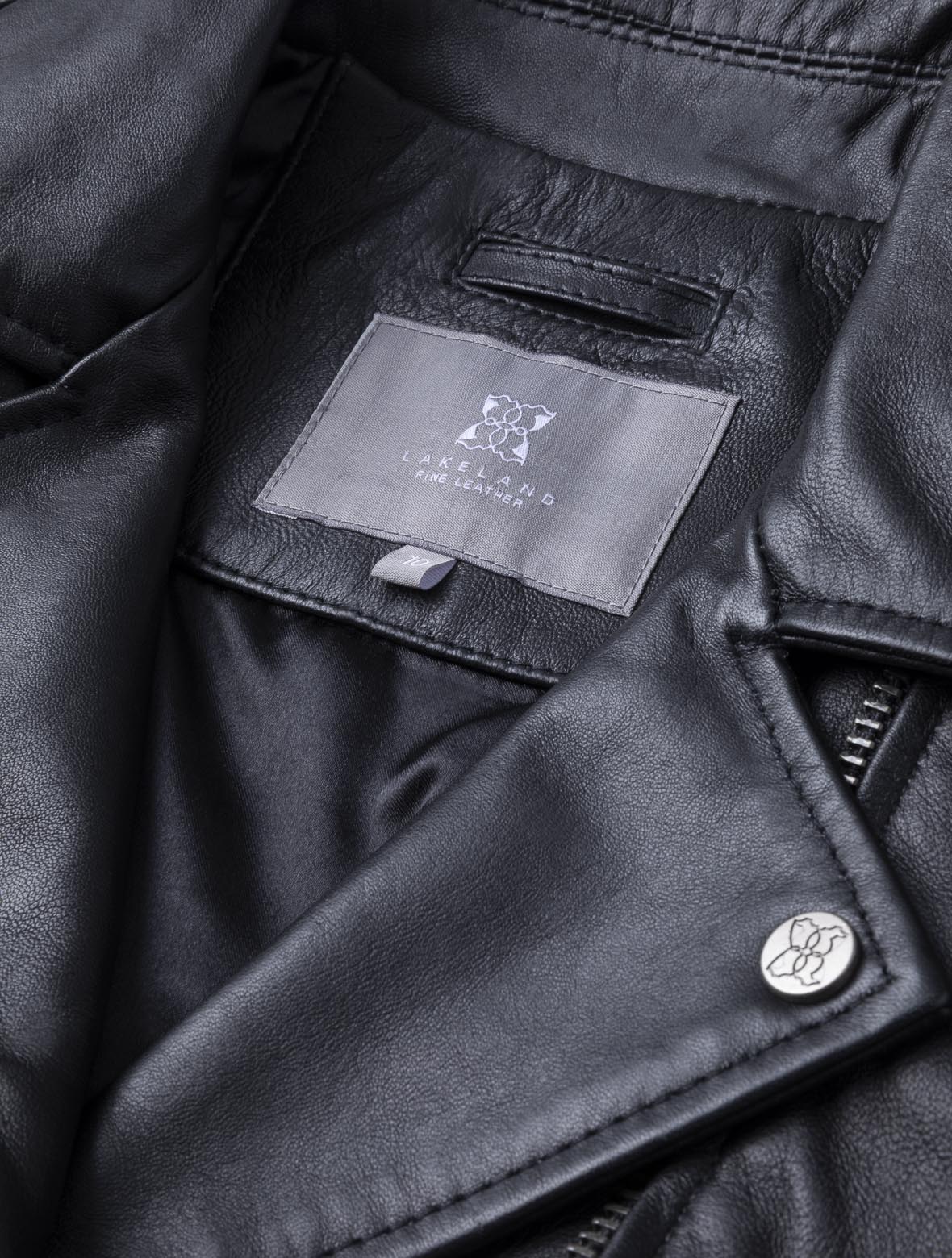 Esthwaite Leather Biker Jacket