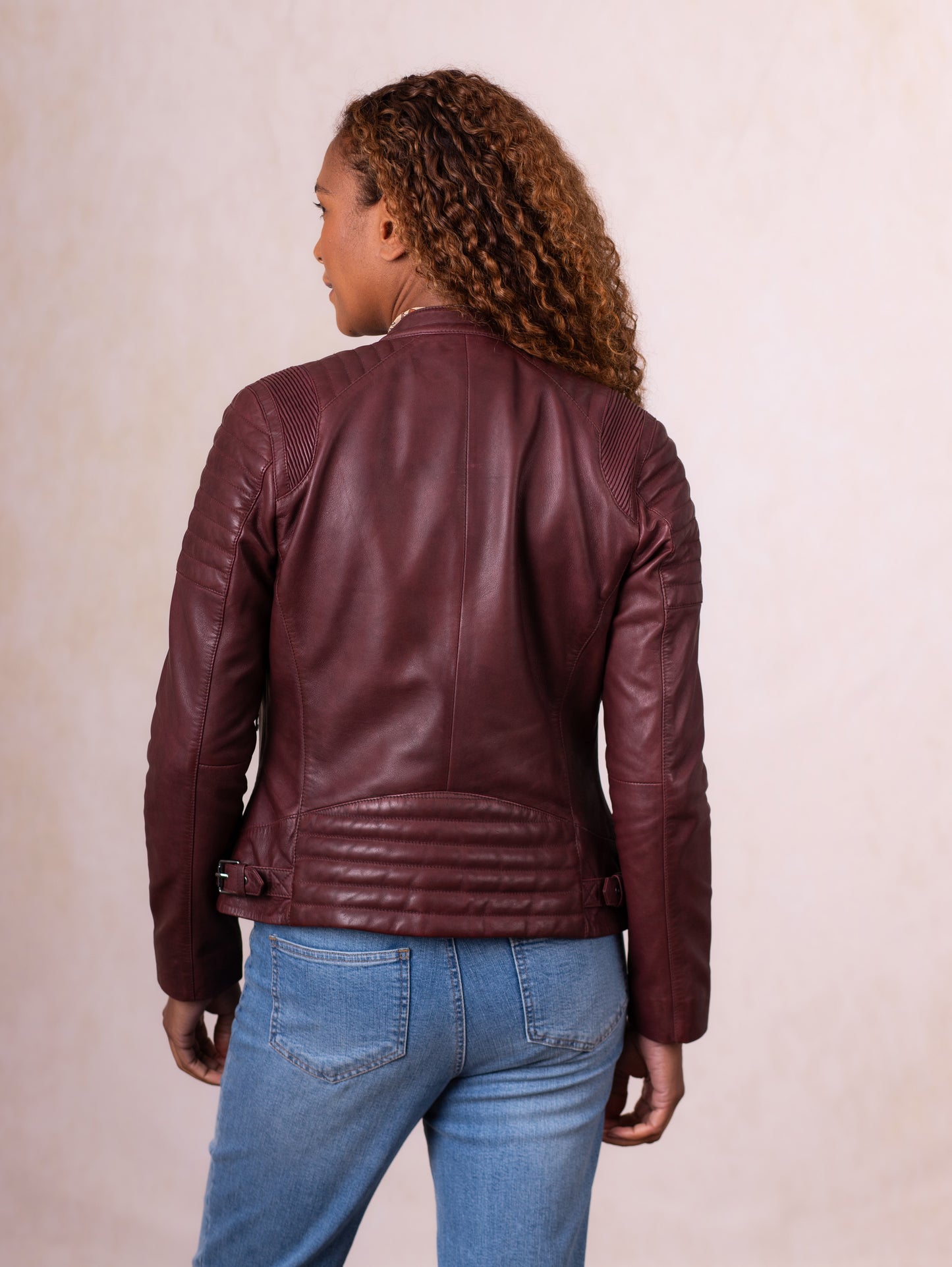 Buttermere Leather Racer Jacket