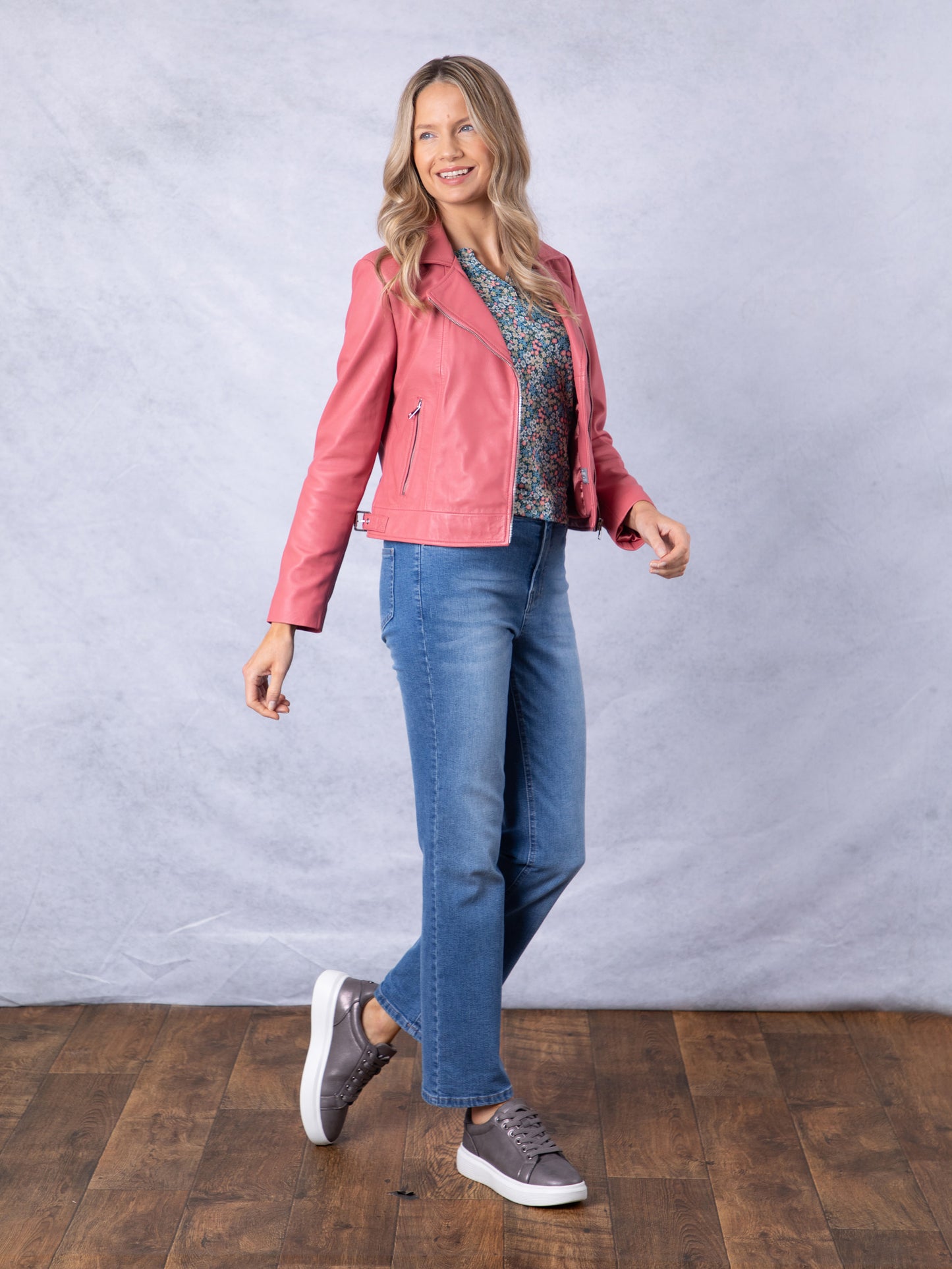 Thornhill Leather Biker Jacket