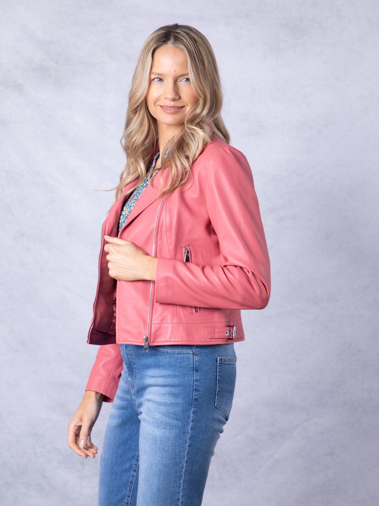 Thornhill Leather Biker Jacket