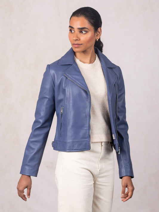 Thornhill Leather Biker Jacket