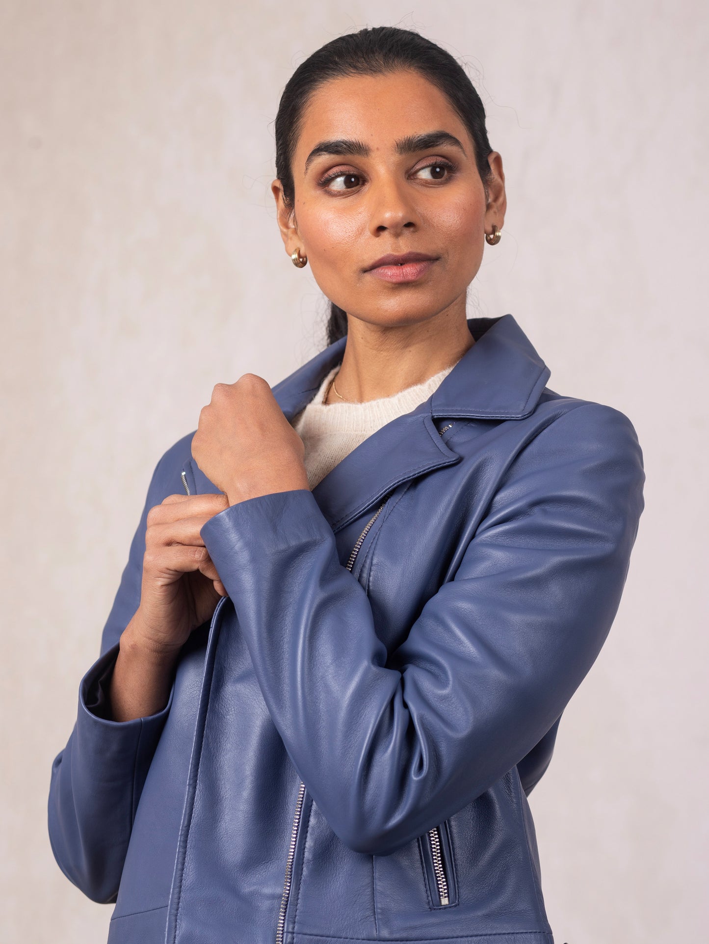 Thornhill Leather Biker Jacket