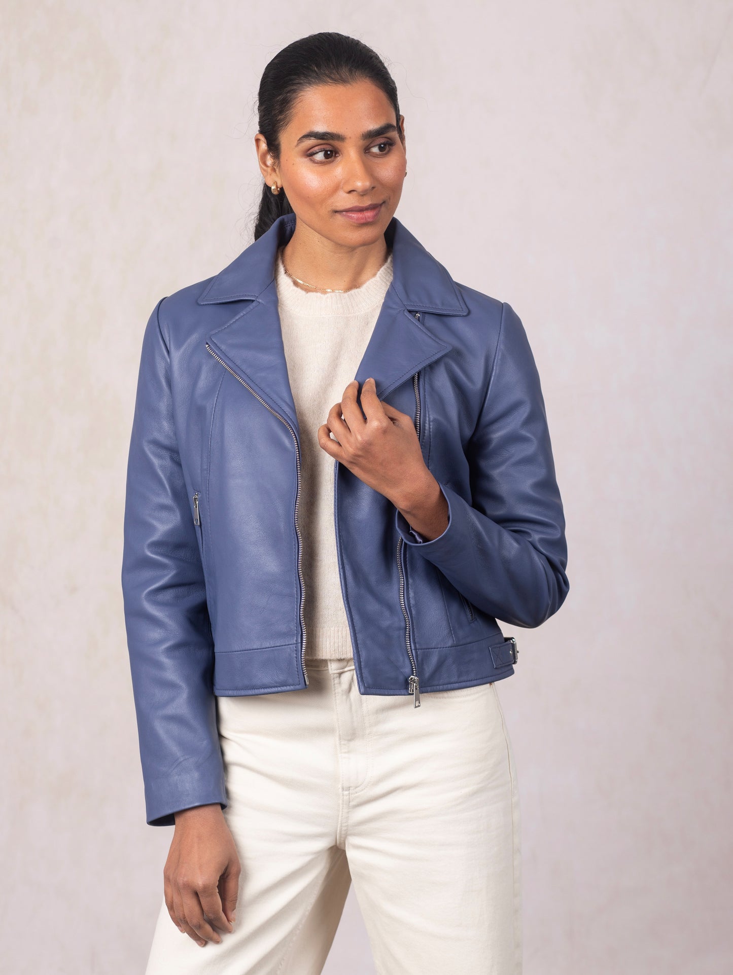 Thornhill Leather Biker Jacket