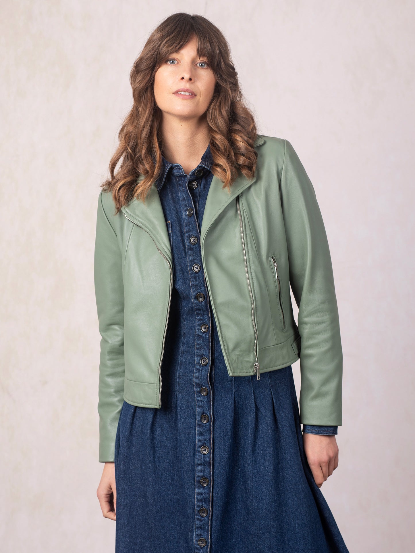 Thornhill Leather Biker Jacket