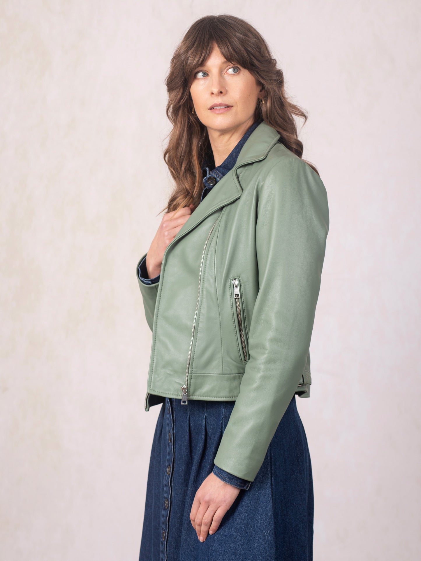 Thornhill Leather Biker Jacket