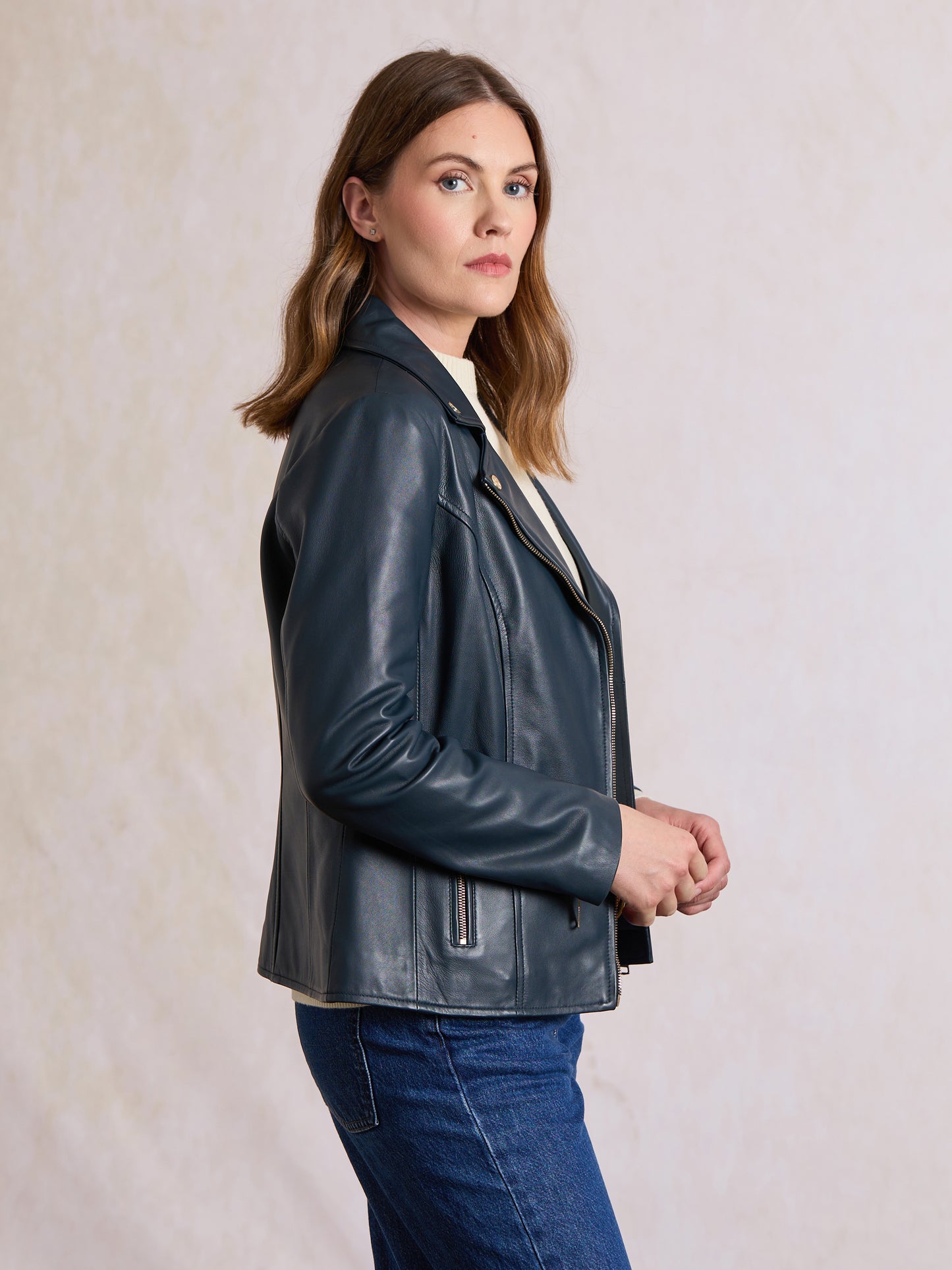 Knotts Leather Biker Jacket