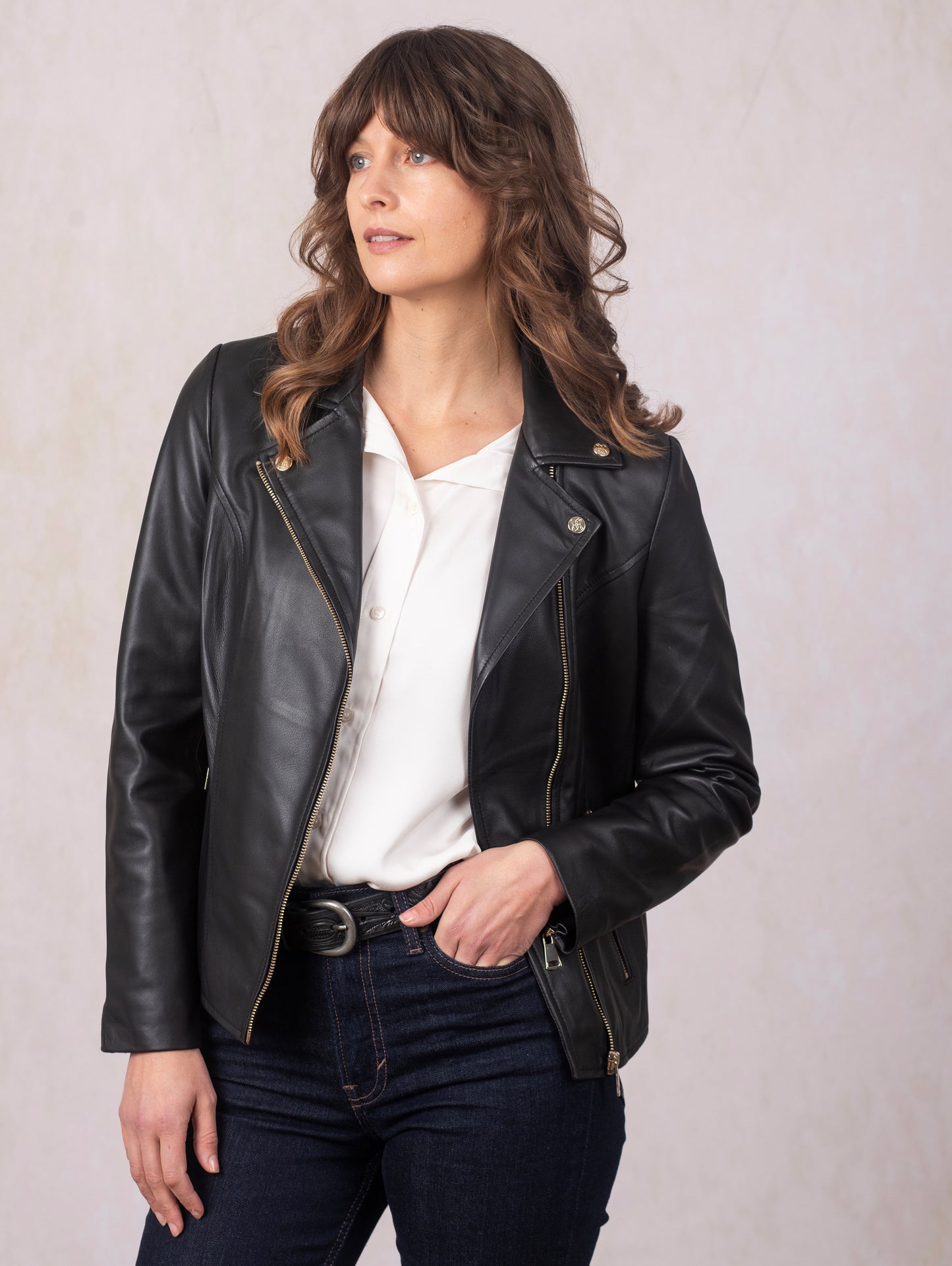 Knotts Leather Biker Jacket