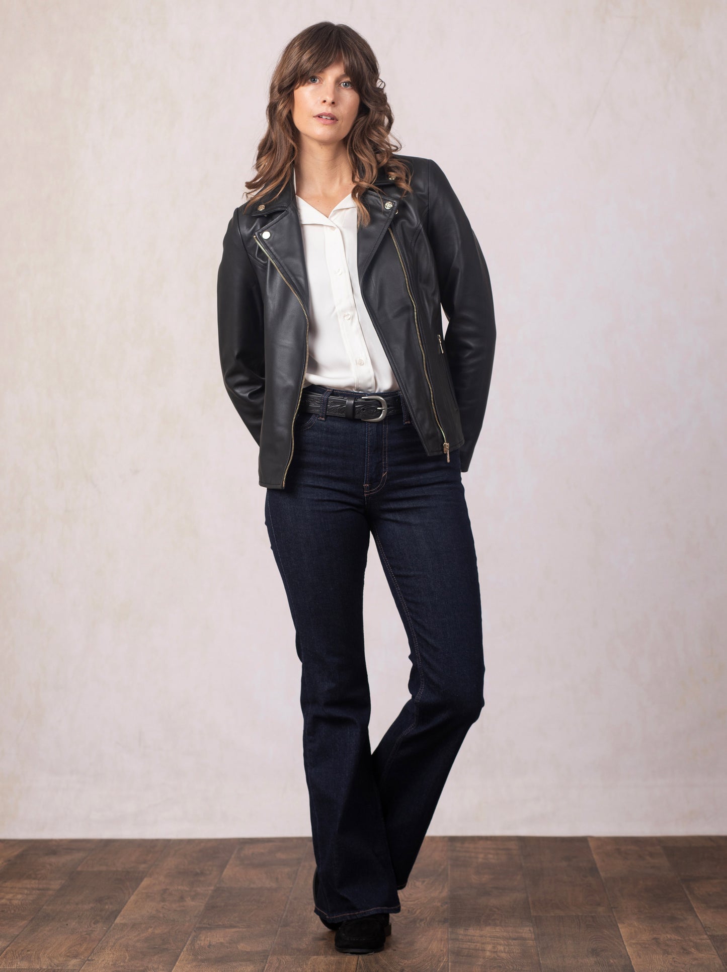 Knotts Leather Biker Jacket