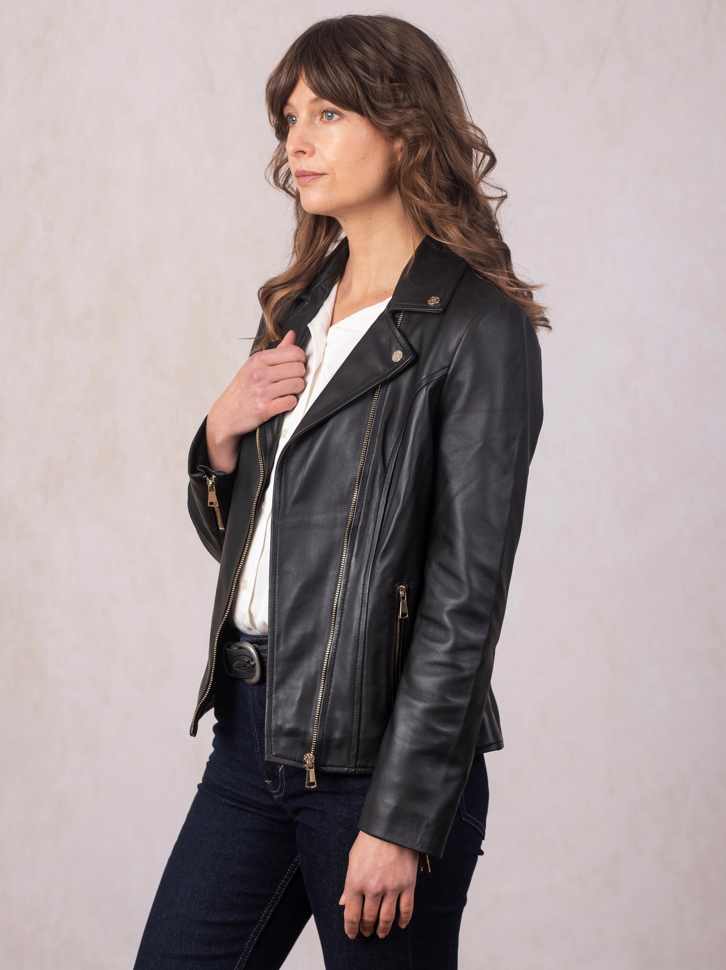 Knotts Leather Biker Jacket