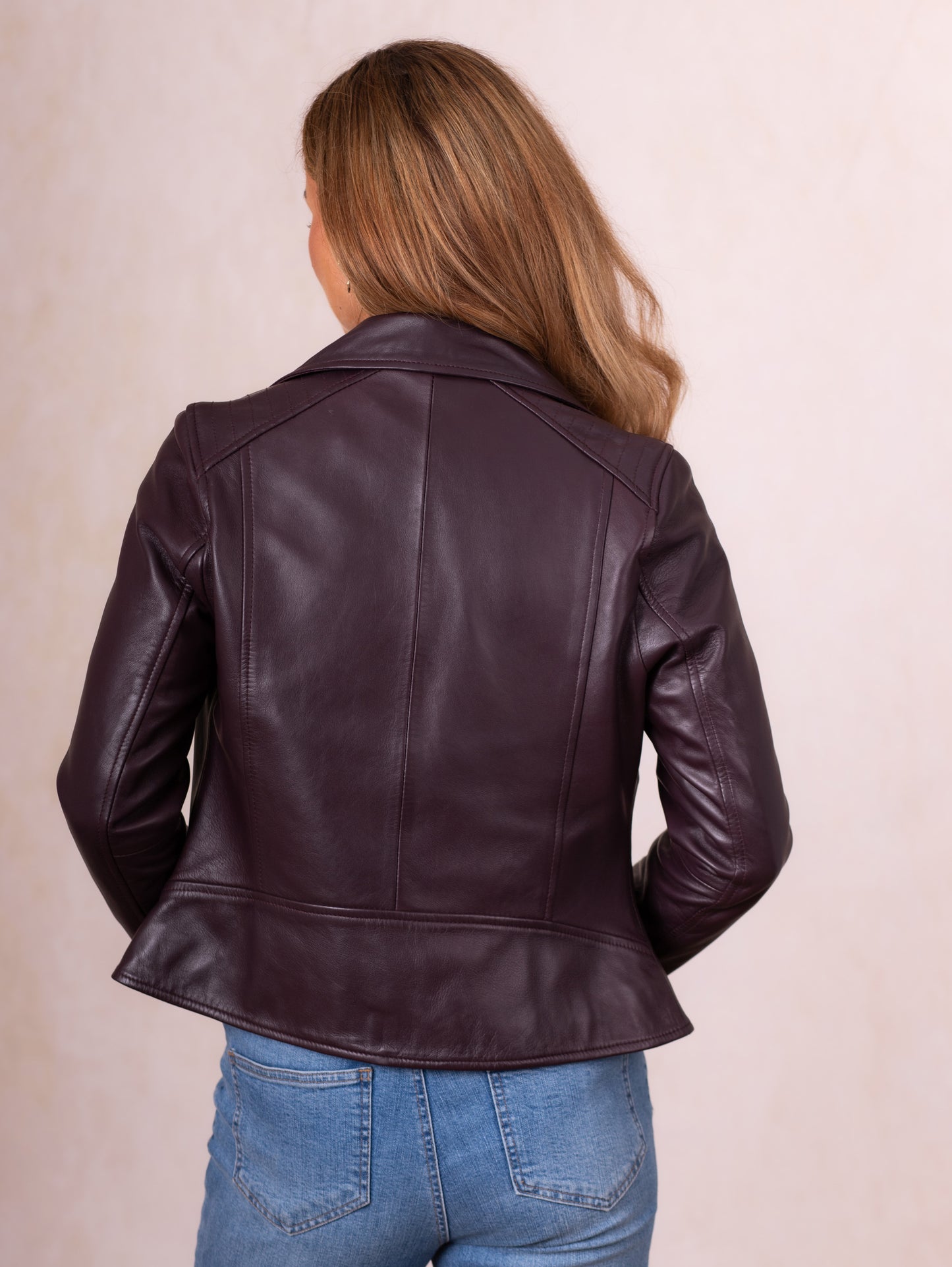 Tarraby Leather Biker Jacket
