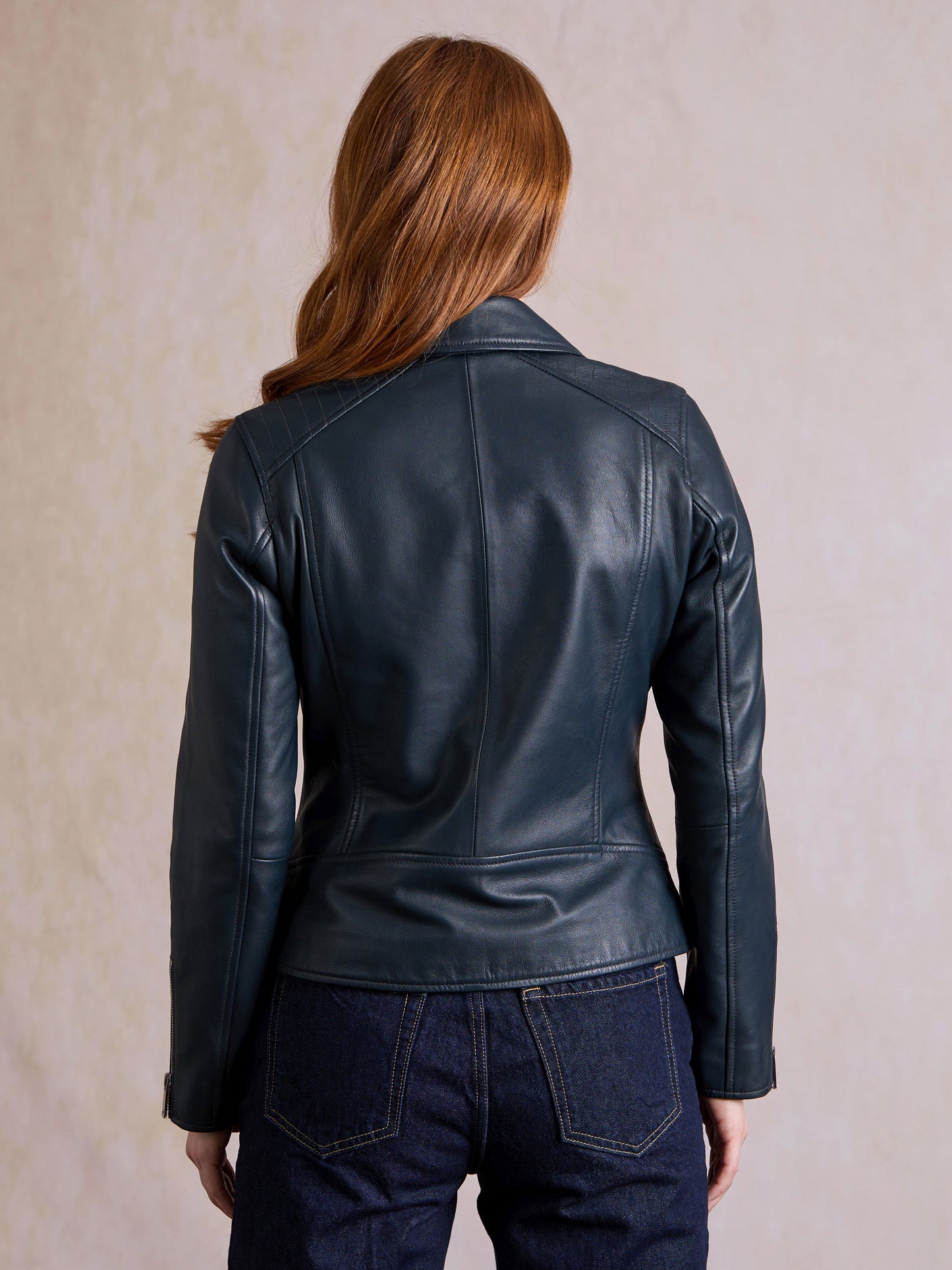 Tarraby Leather Biker Jacket