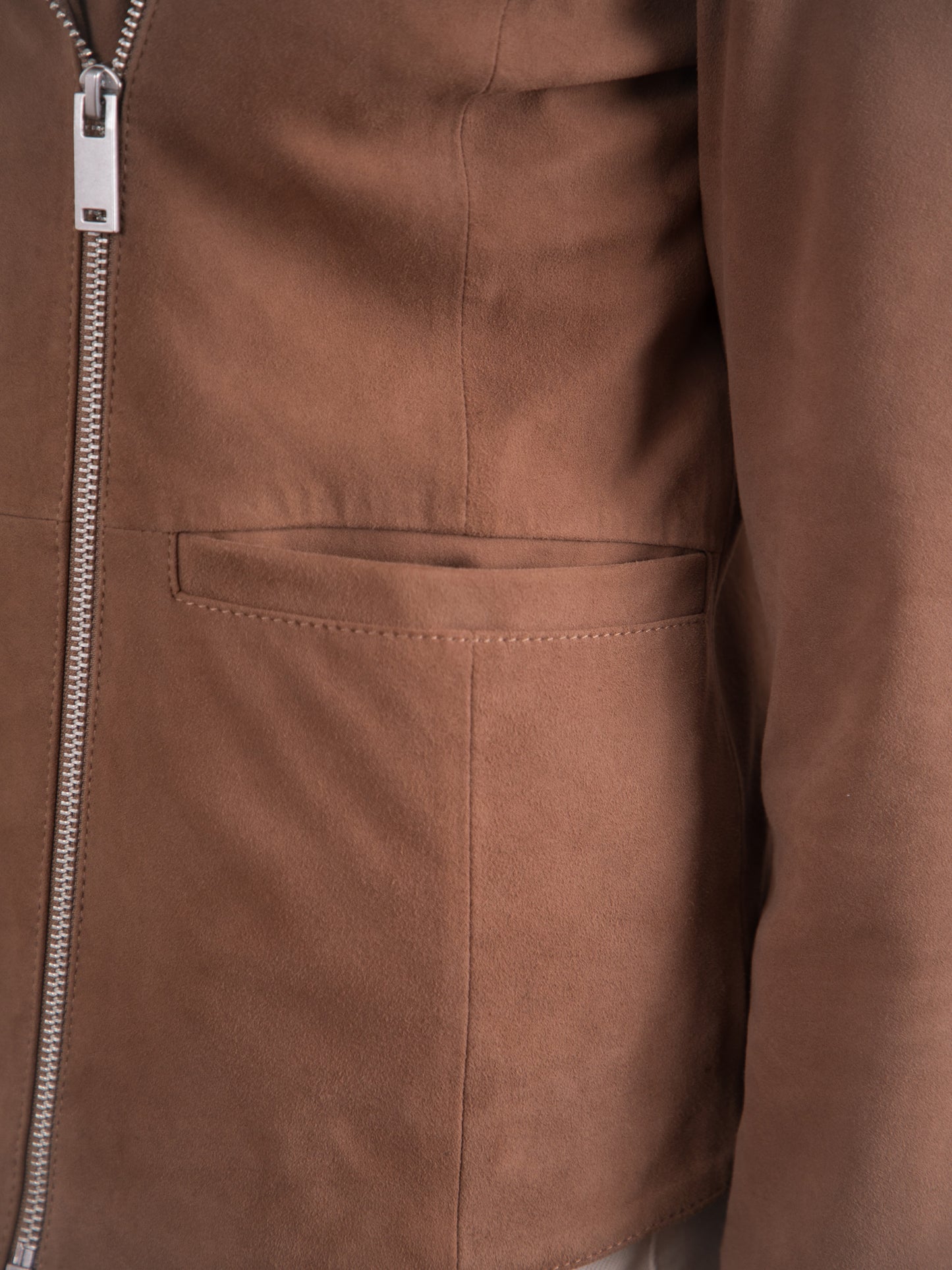 Sawrey Suede Biker Jacket